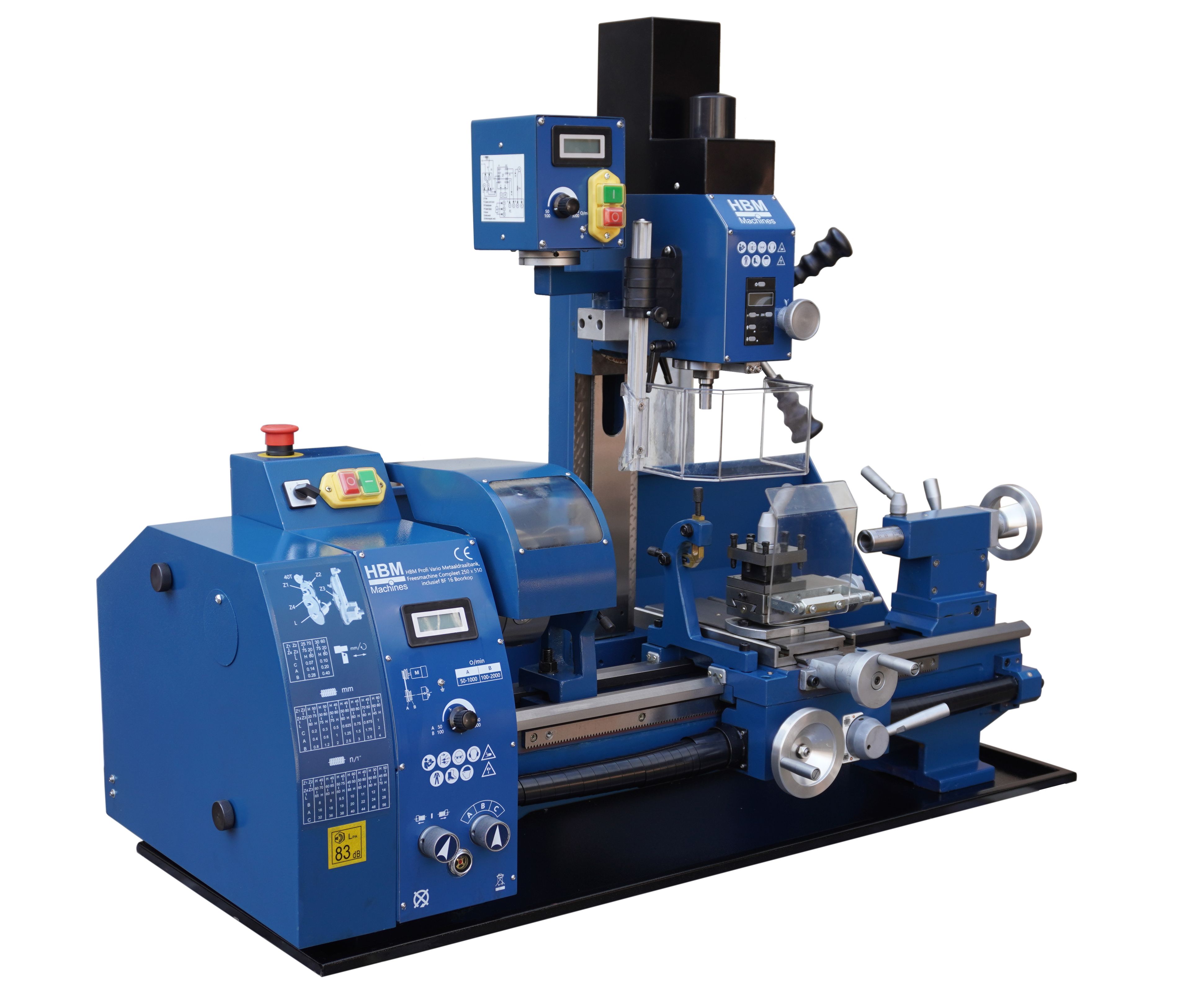 HBM Metalldrehbank 250 x 550 BF16 Image 3