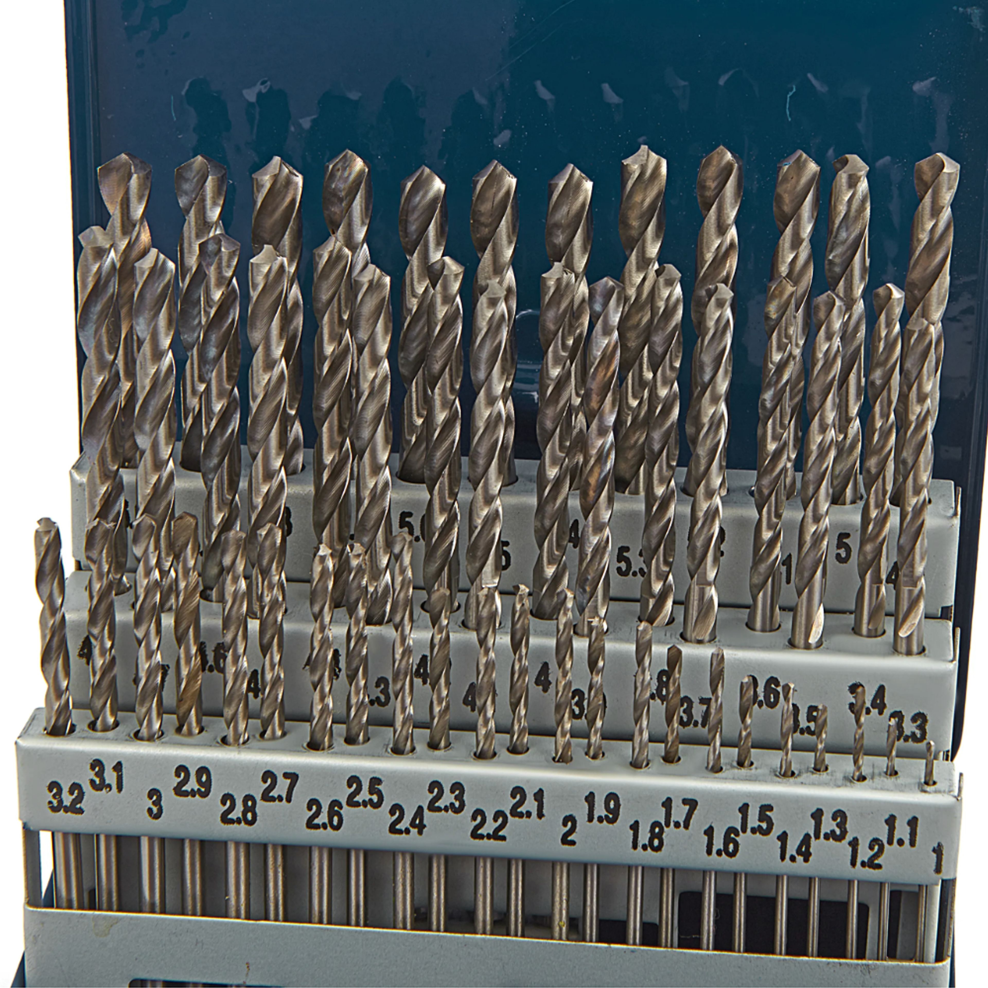 HBM 1-6 x 0,1 mm HSS M2 Bohrer Set Image 2