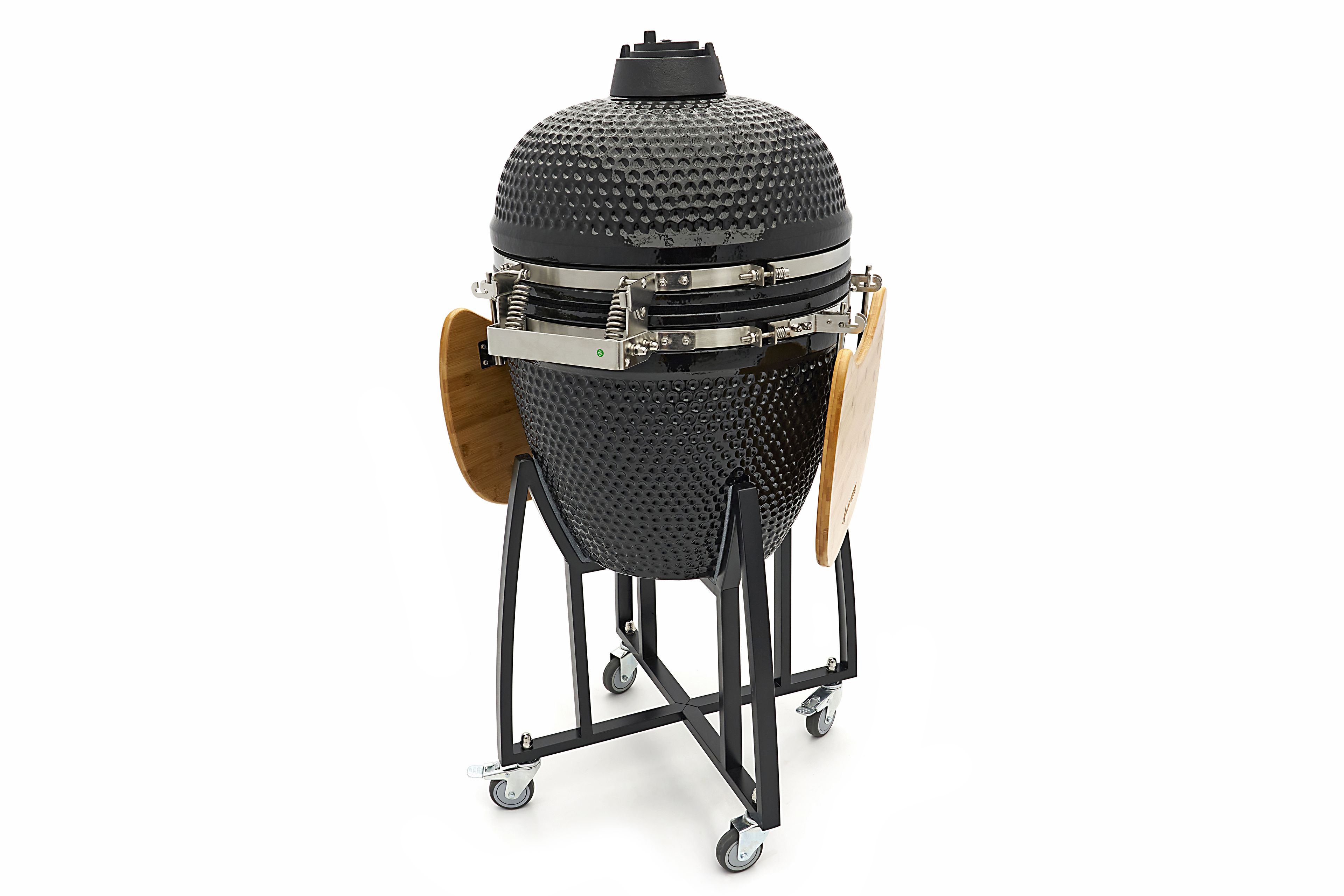 Barbecue en céramique de 60 cm sur roulettes Black Edition Image 9