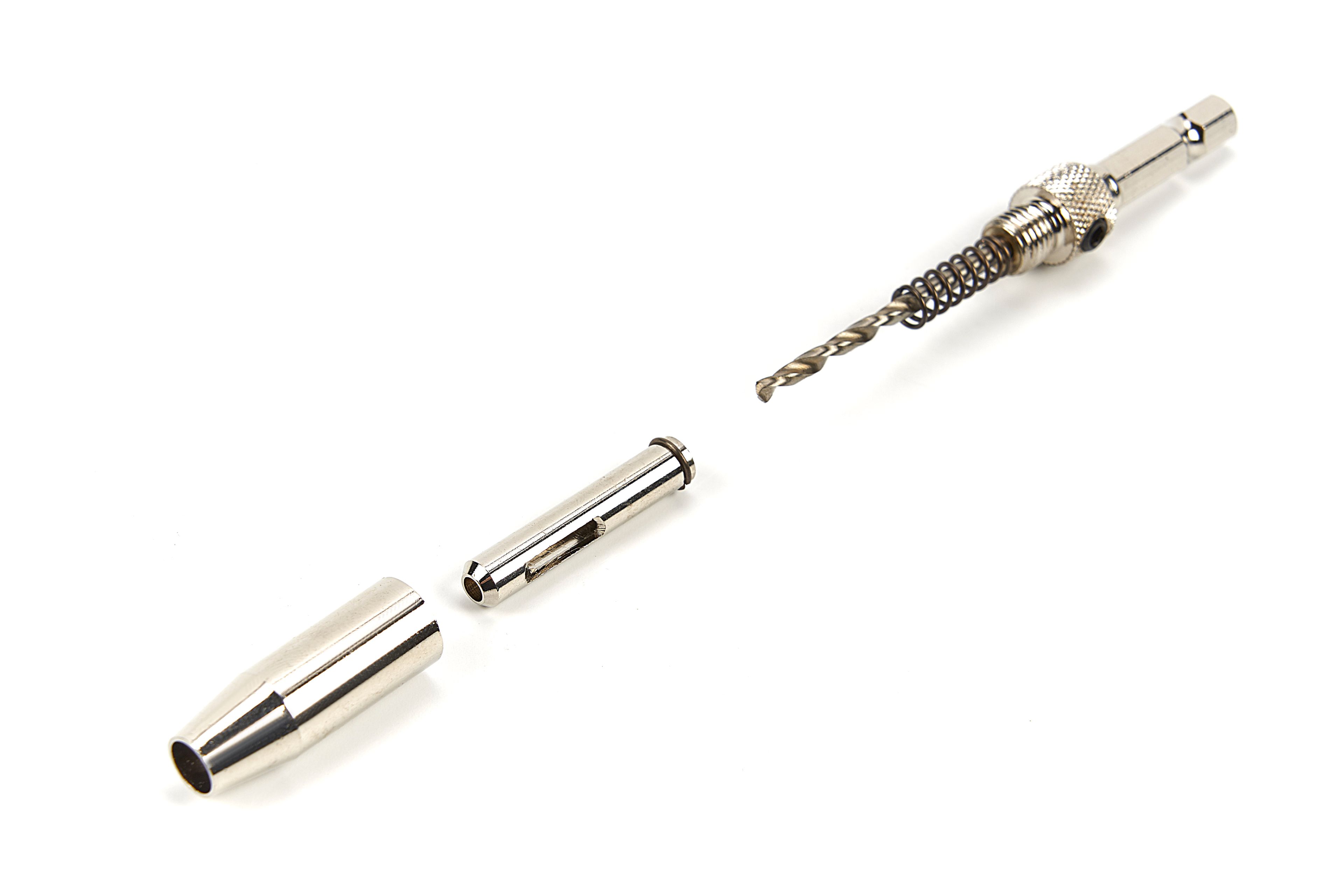 Set di punte per cerniere HBM 3 pezzi HSS autocentranti per cerniere e guide per cassetti Image 3