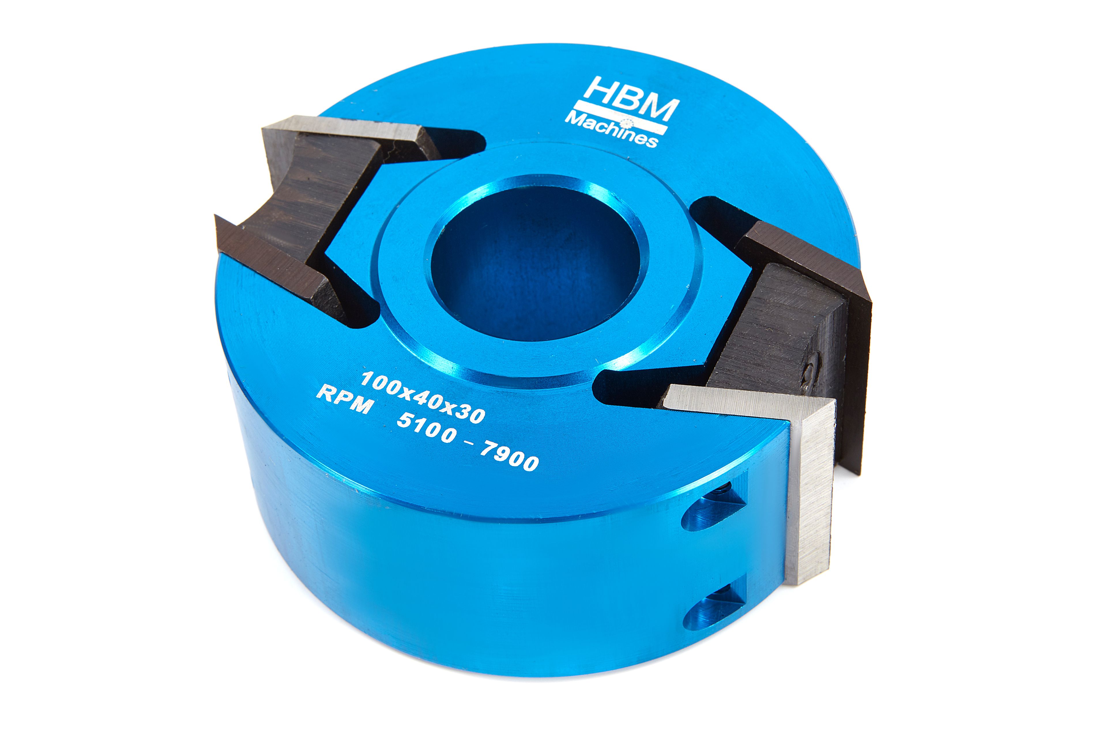 HBM 100 mm Profi Houtfreeskop met 7 sets Messen Image 4