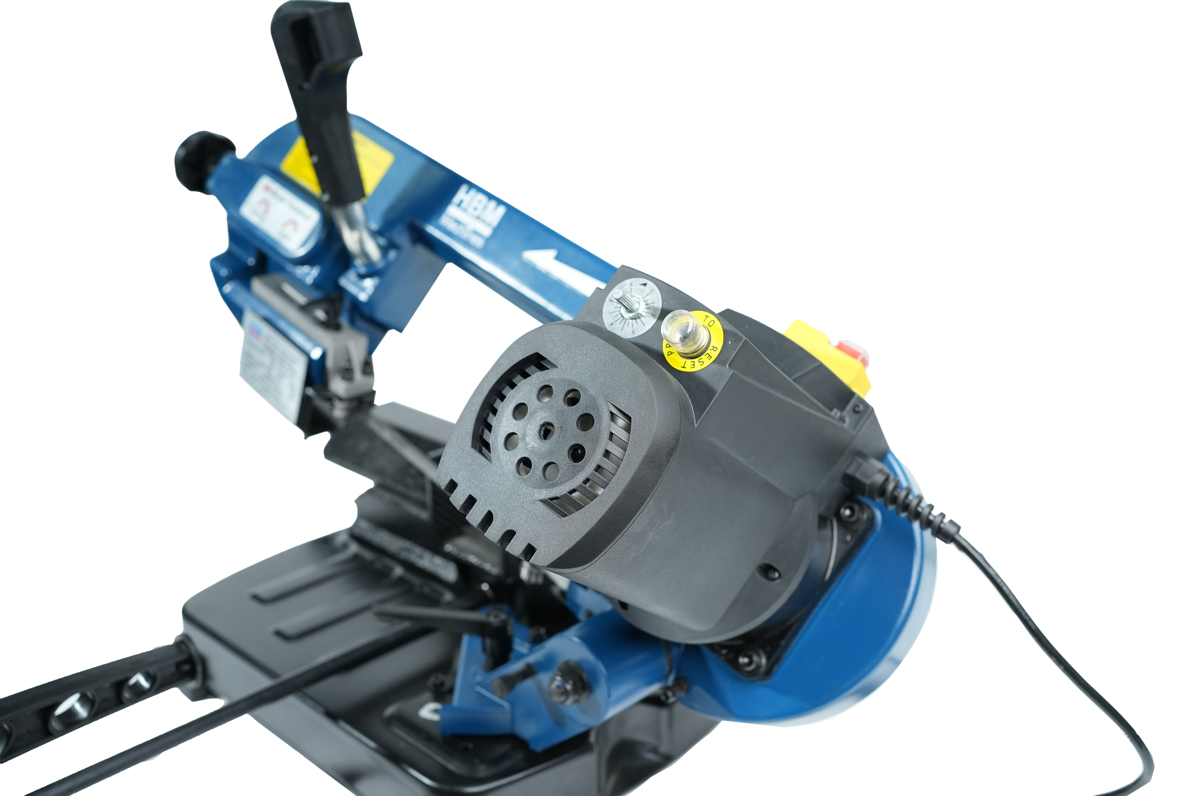 HBM 125 scie portable professionnelle à ruban pour divers métaux Image 5
