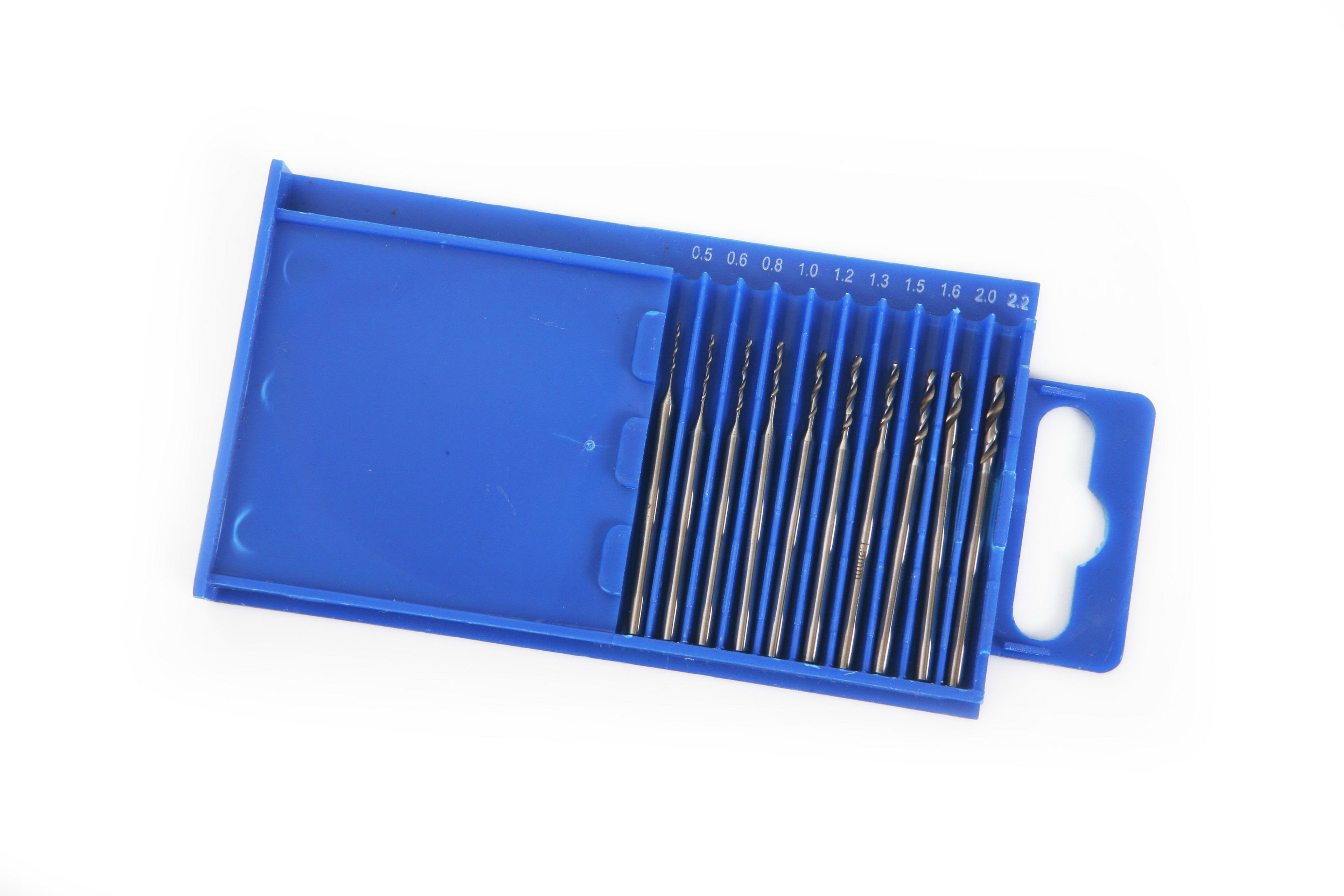 HBM 10 pezzi HSS set di punte 0,5 - 2,2mm