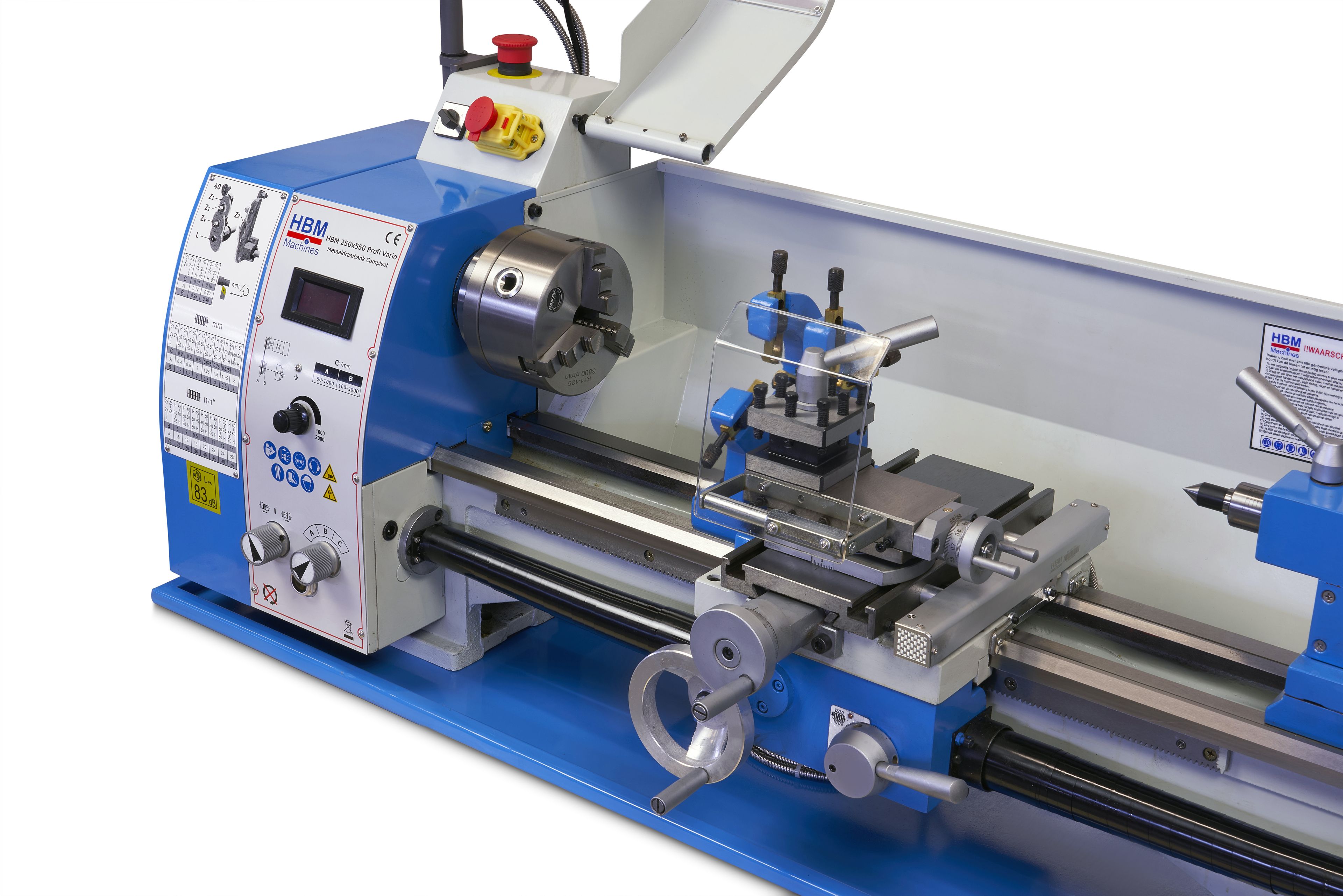 HBM torno metálico 250 x 550 DRO Image 9