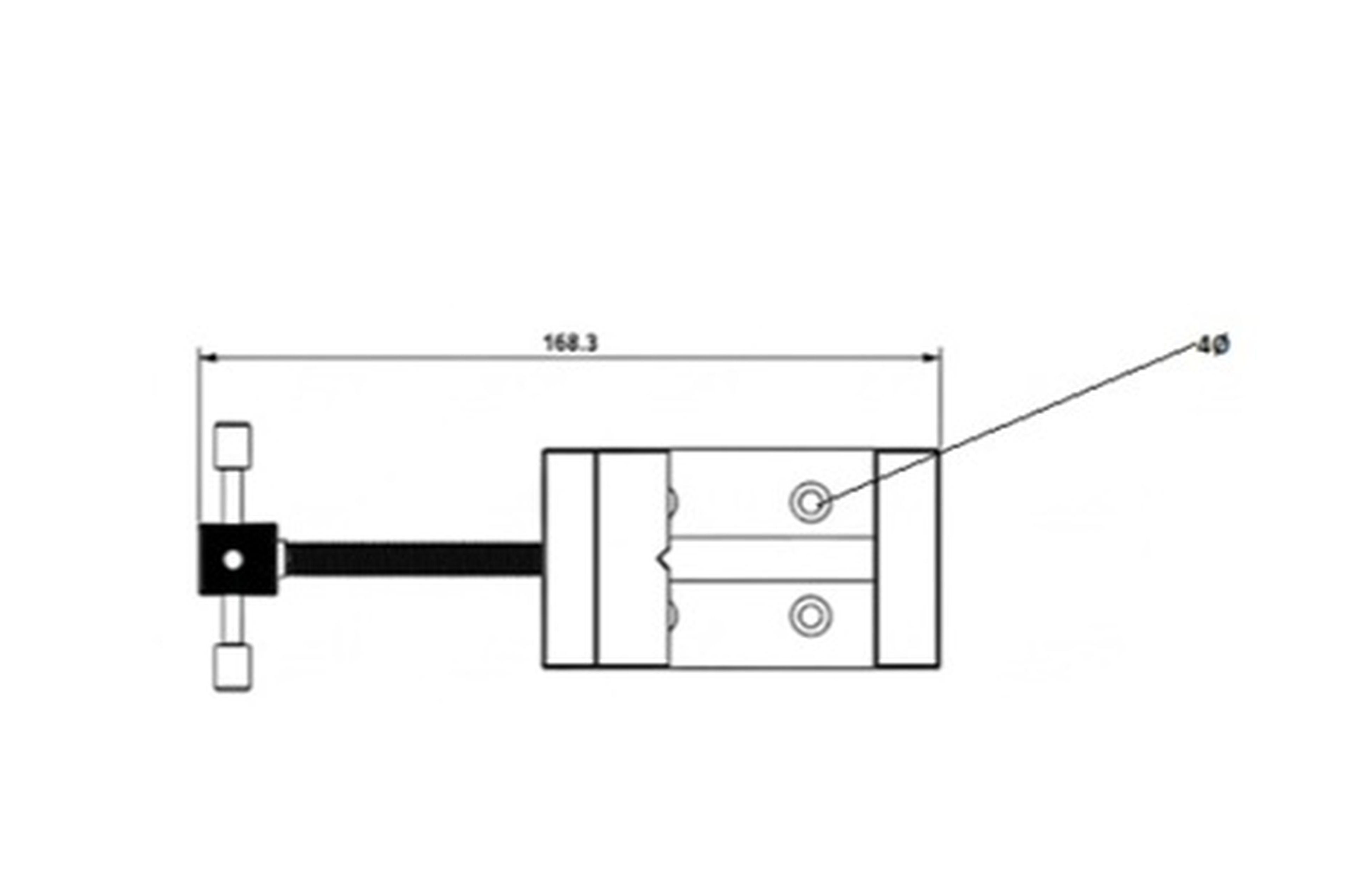 HBM Machineklem voor Hoogtesupport Model 1 Image 5