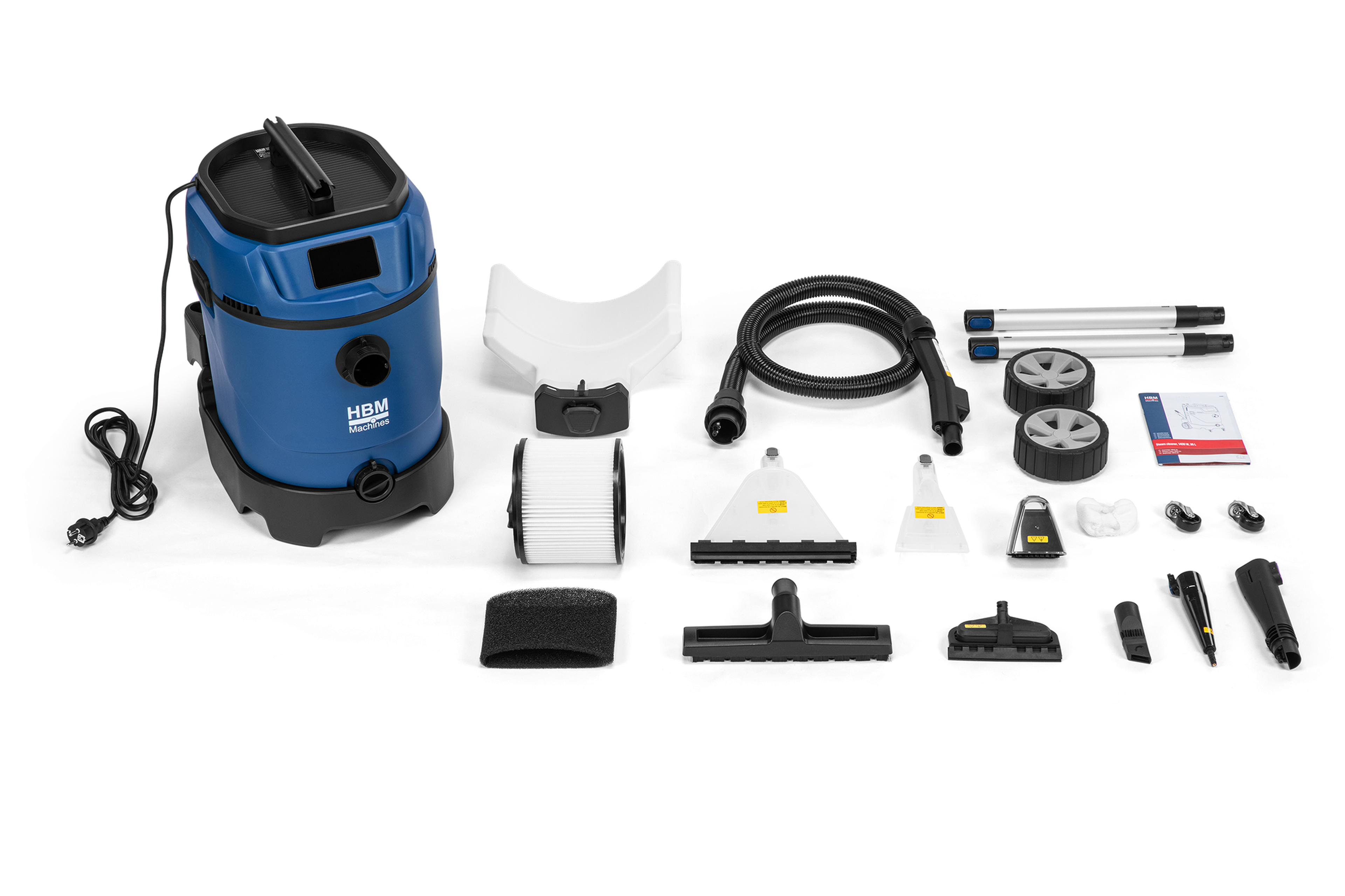 HBM stoomreiniger 1400 Watt, 35 liter Image 5