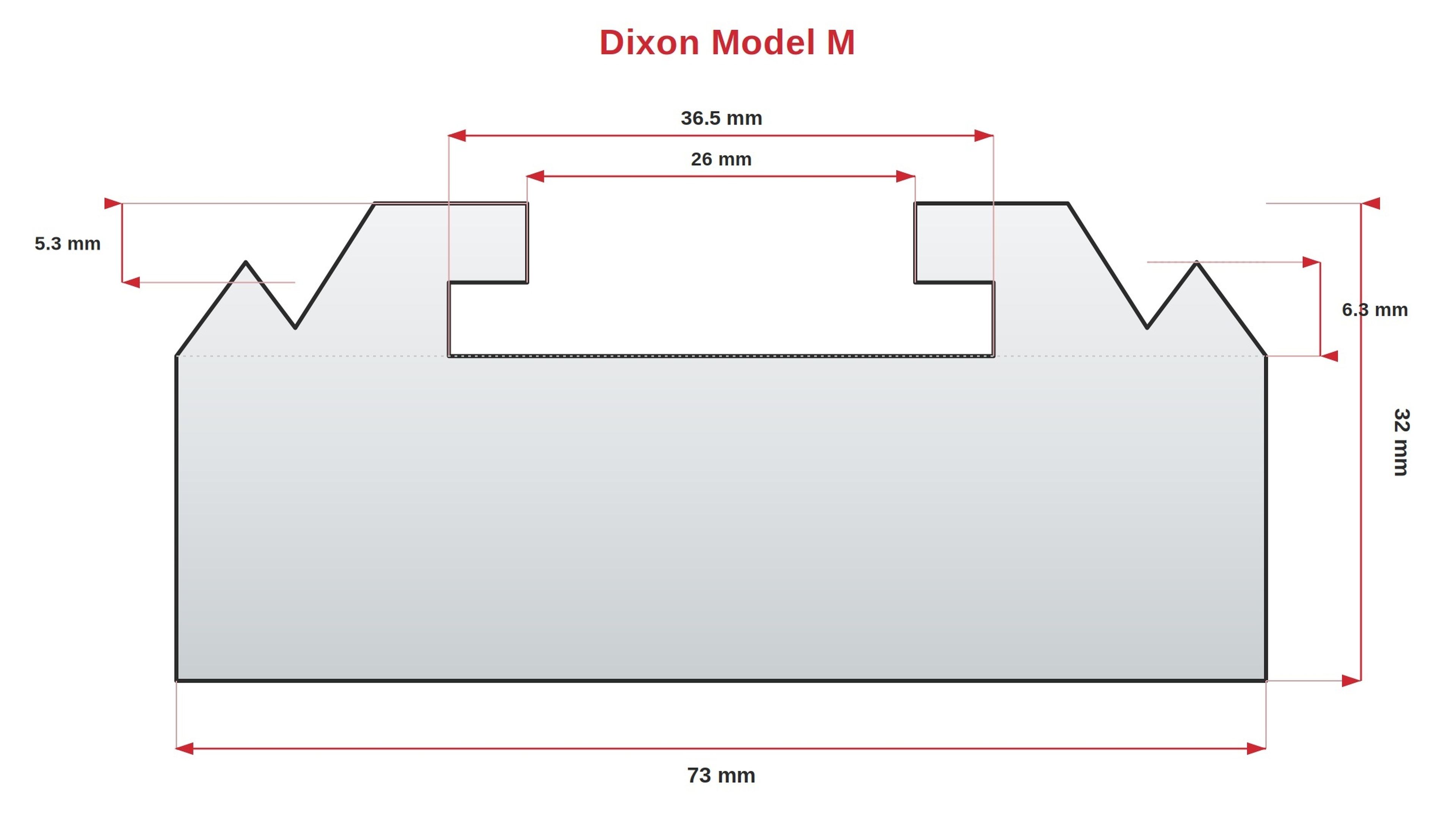 Blocchi singoli HBM modello Dixon M Image 2