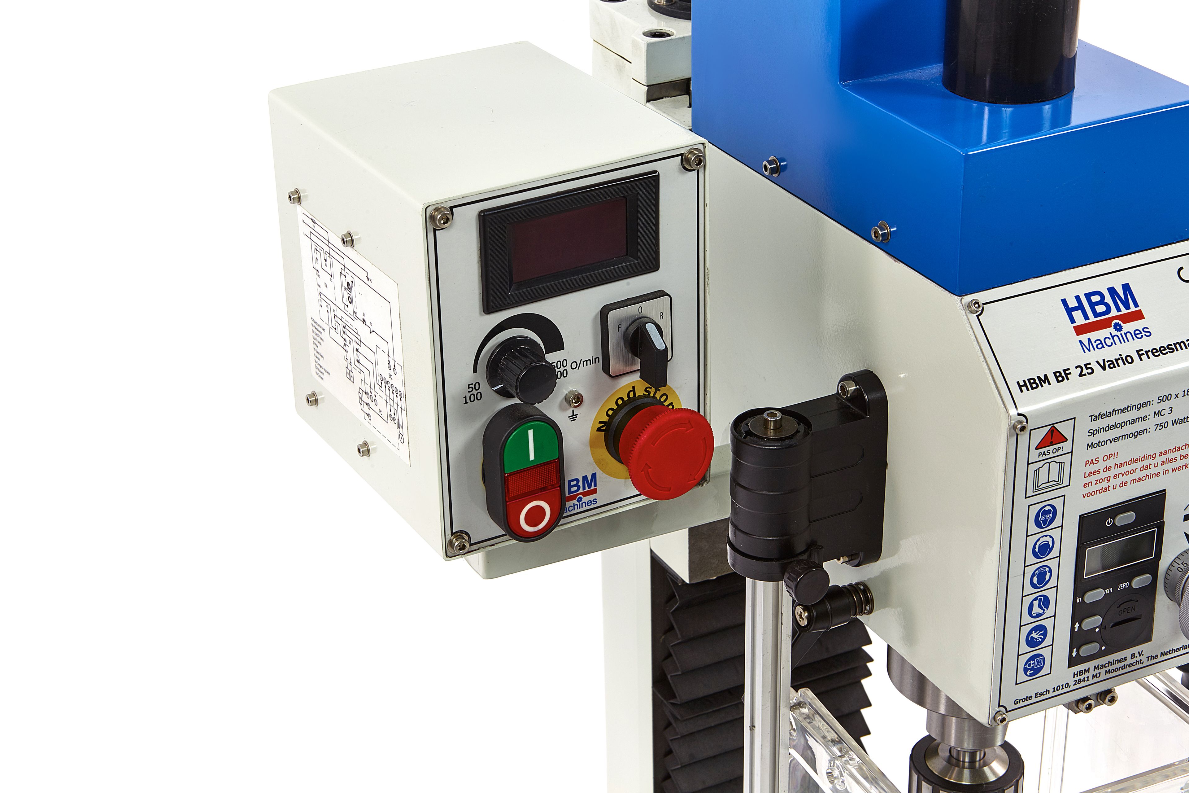 HBM fraiseuse BF 25 grande table Image 6