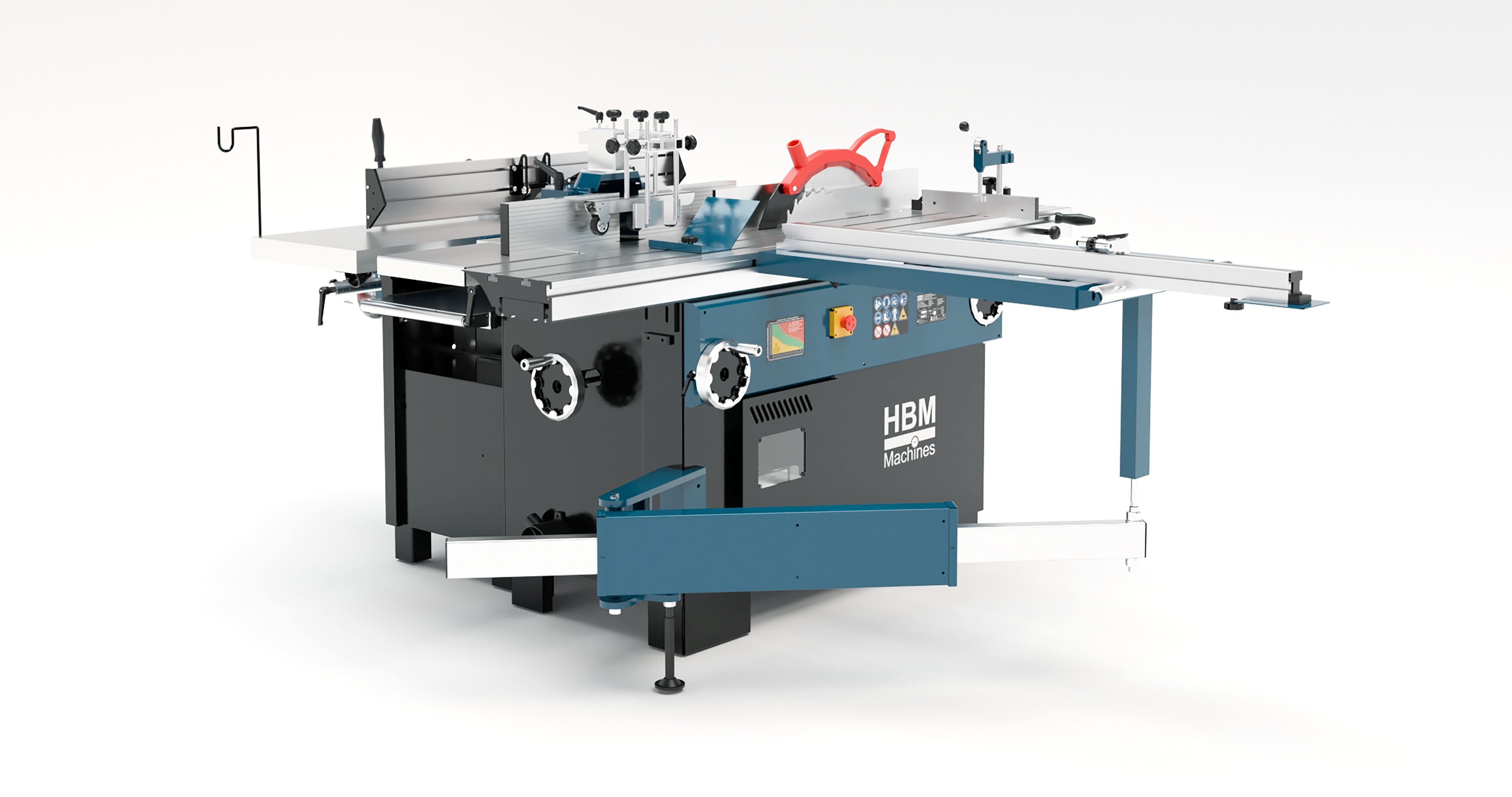 HBM máquina para trabajar la madera 5 en 1 de 12 pulgadas Image 4