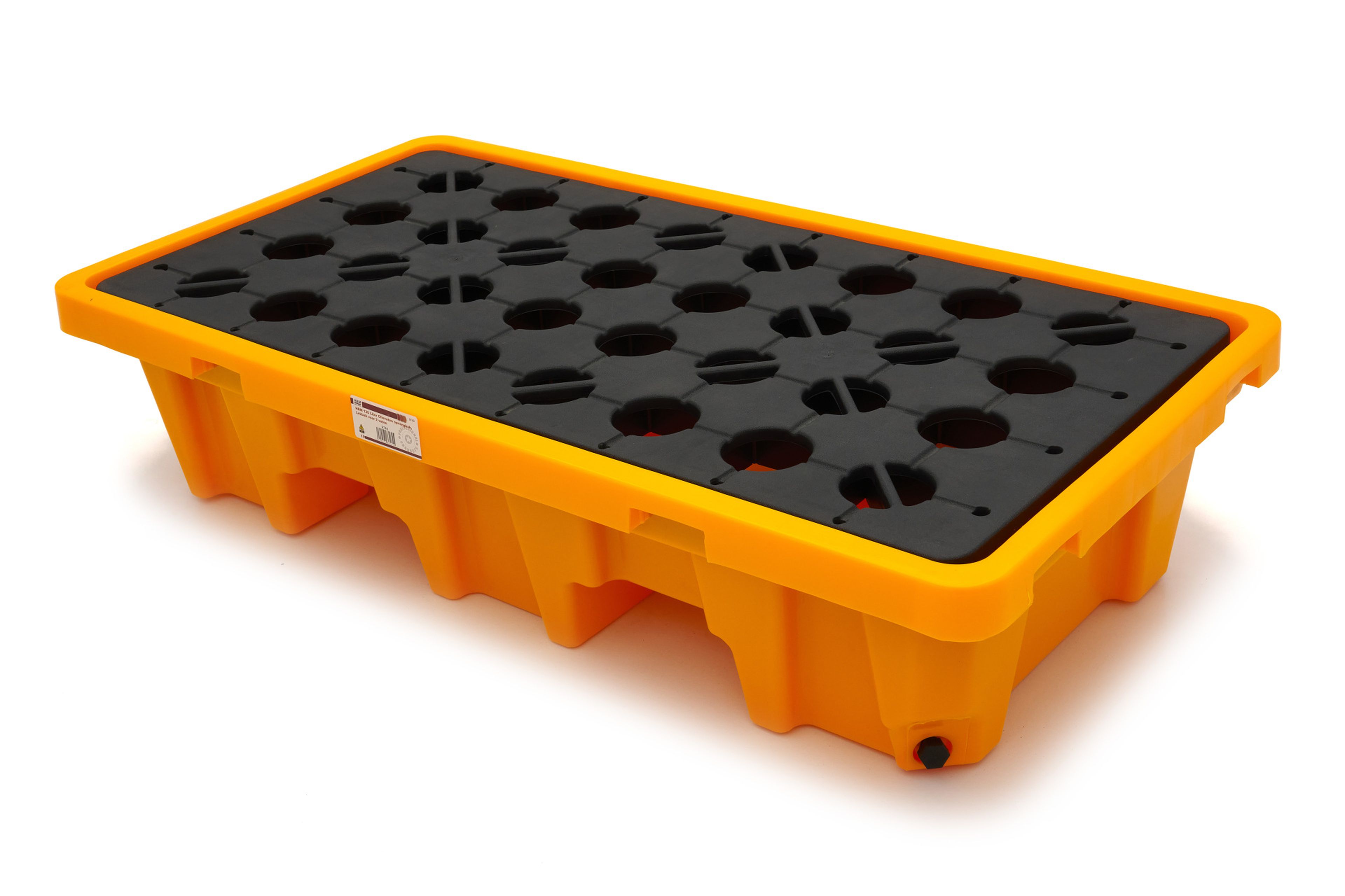 HBM bac de rétention pour 2 fûts, 120 litres