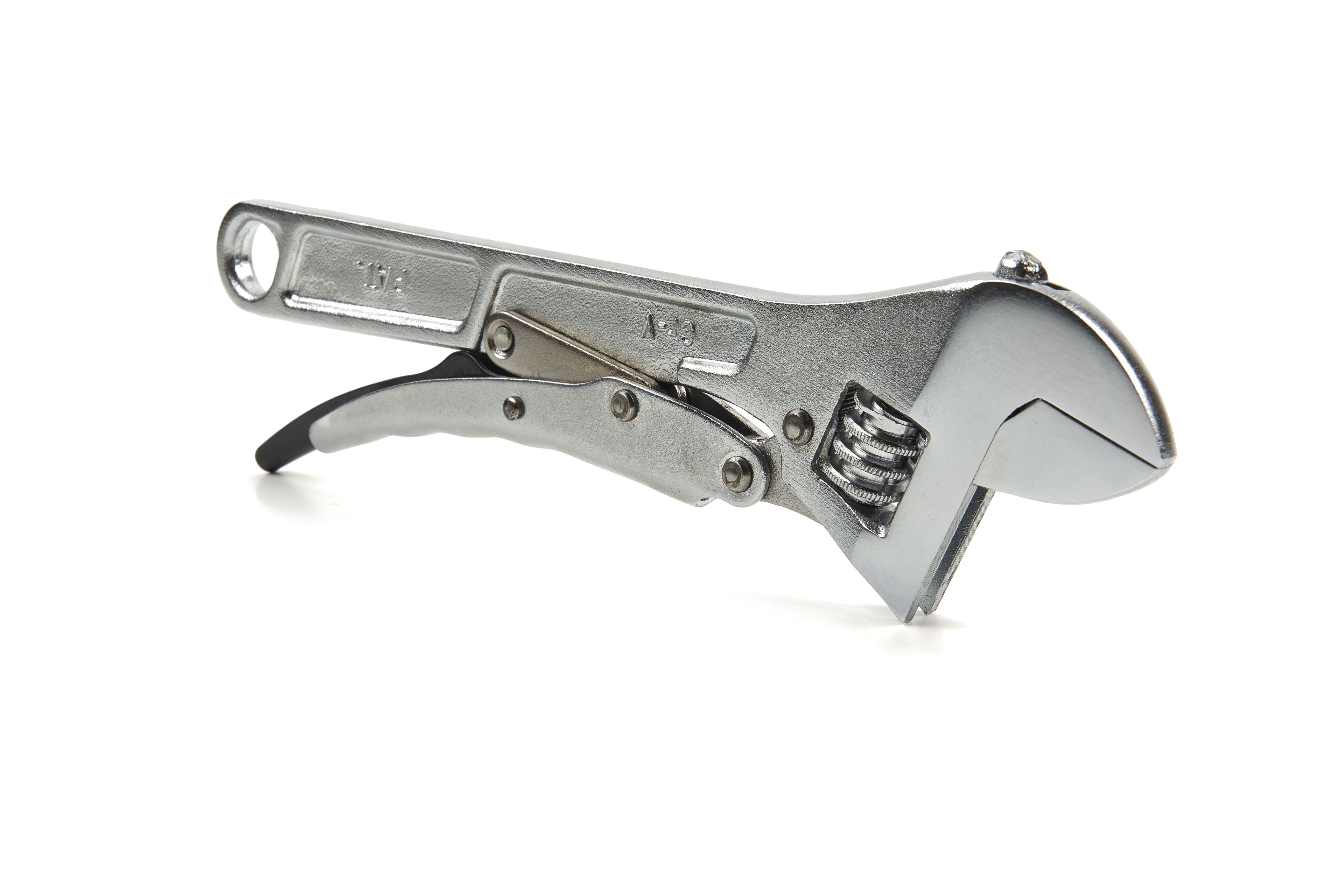 HBM 250 mm. Professionele Verstelbare Moersleutel Met Griptang Functie Image 4