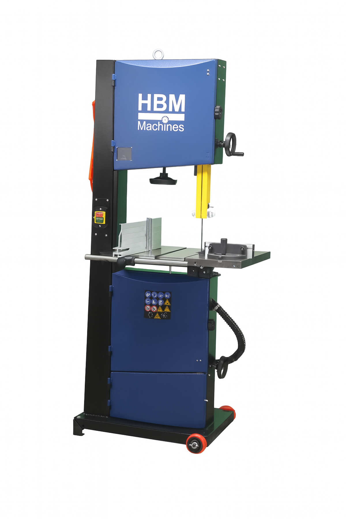 HBM sierra de cinta para madera 400 mm, 230V, 2000W