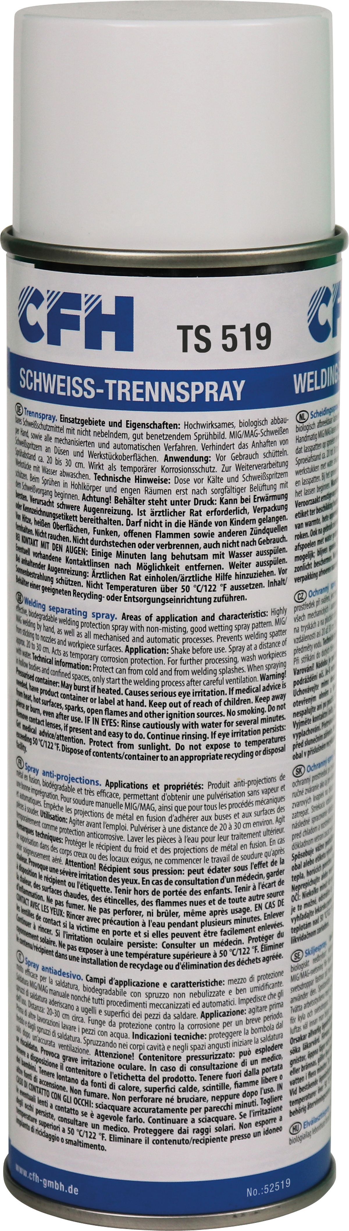 Spray anti-éclaboussures CFH 400 ml