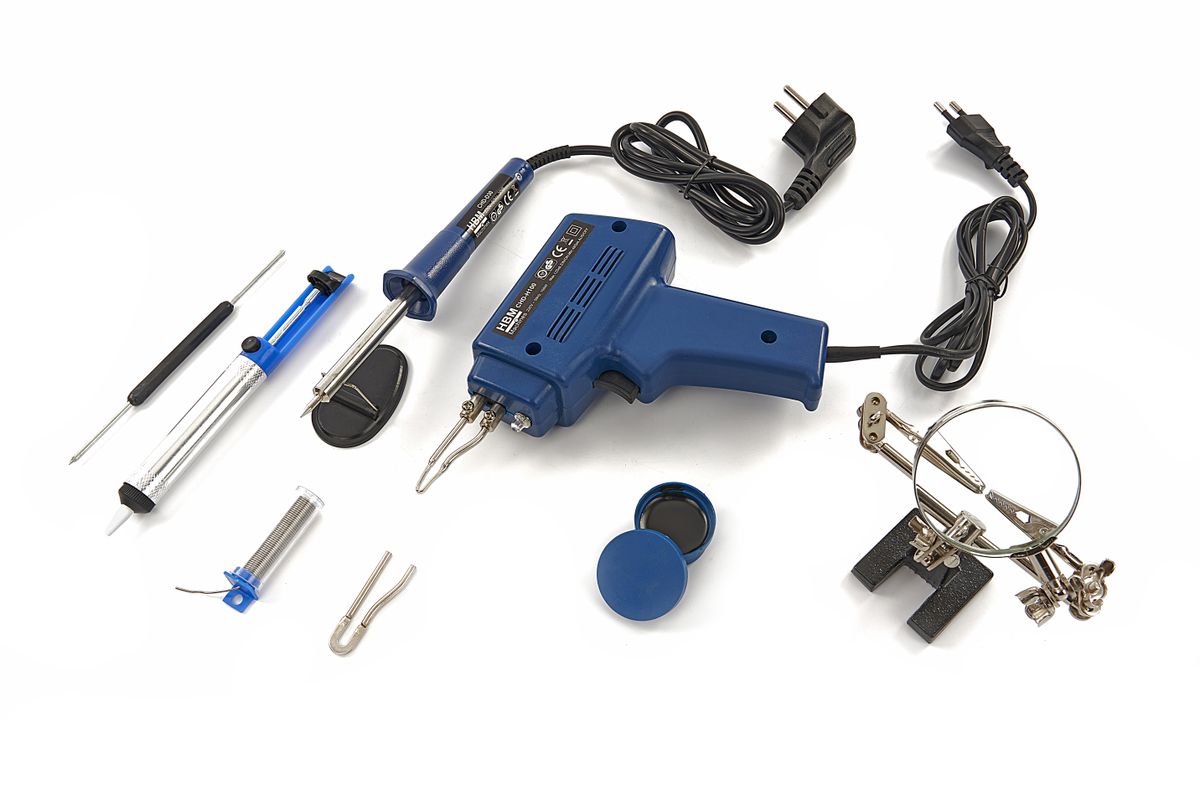 Conjunto de Soldadura Eléctrica HBM de 9 Piezas