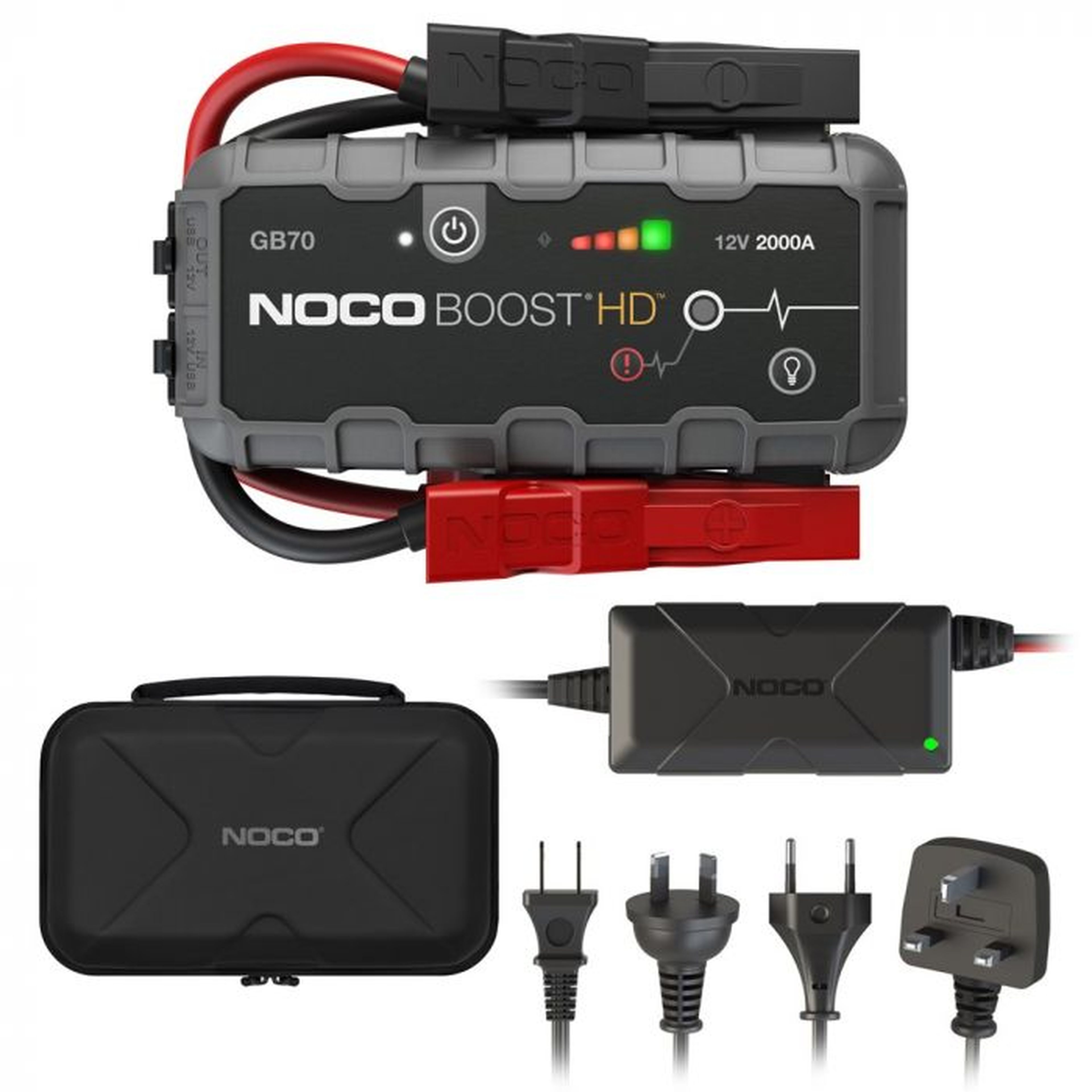 Noco startbooster lithium GB70Combi 12V 2000A, met accessoires Image 3