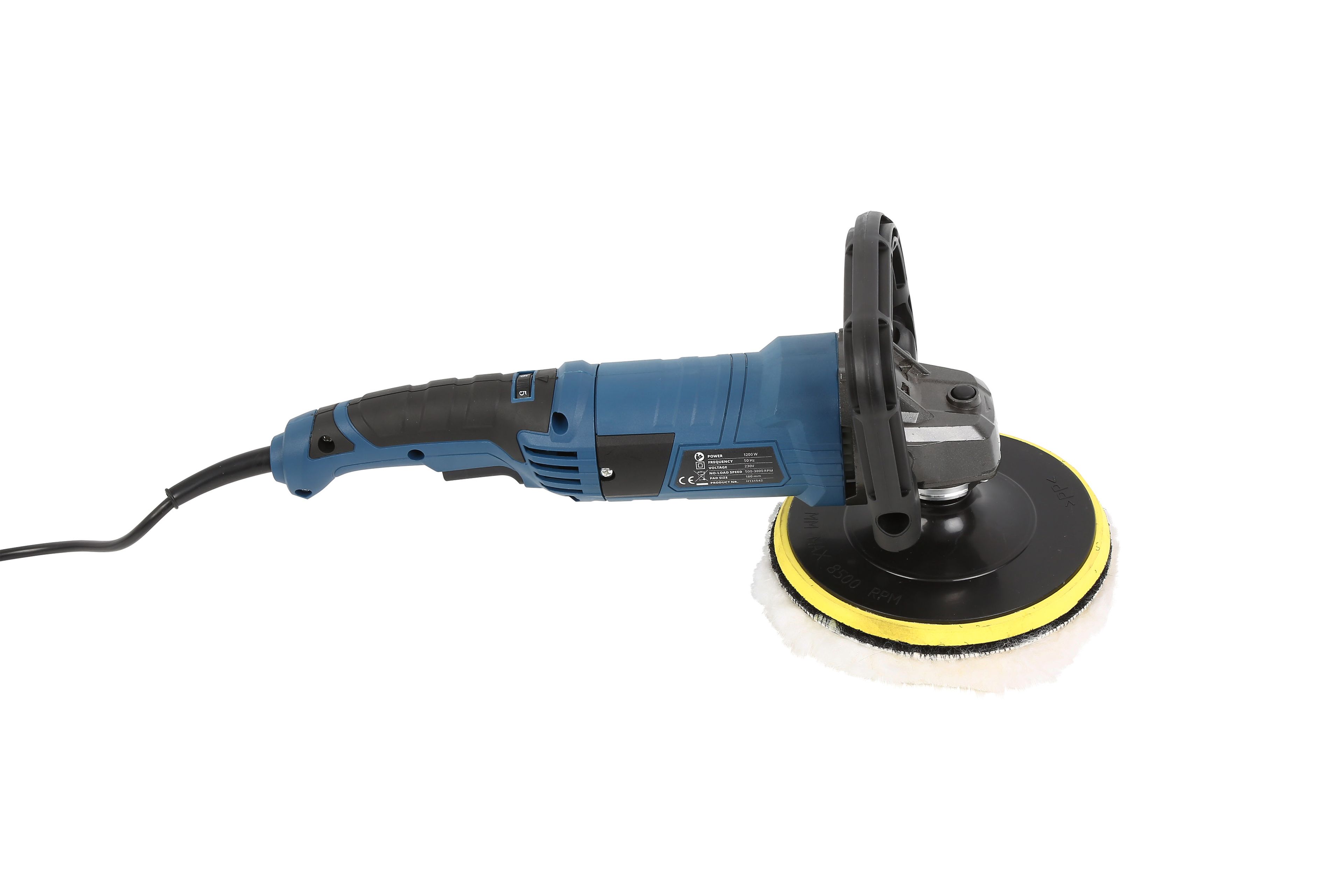 HBM 180 mm Schuur en Polijstmachine 1200 Watt Image 2