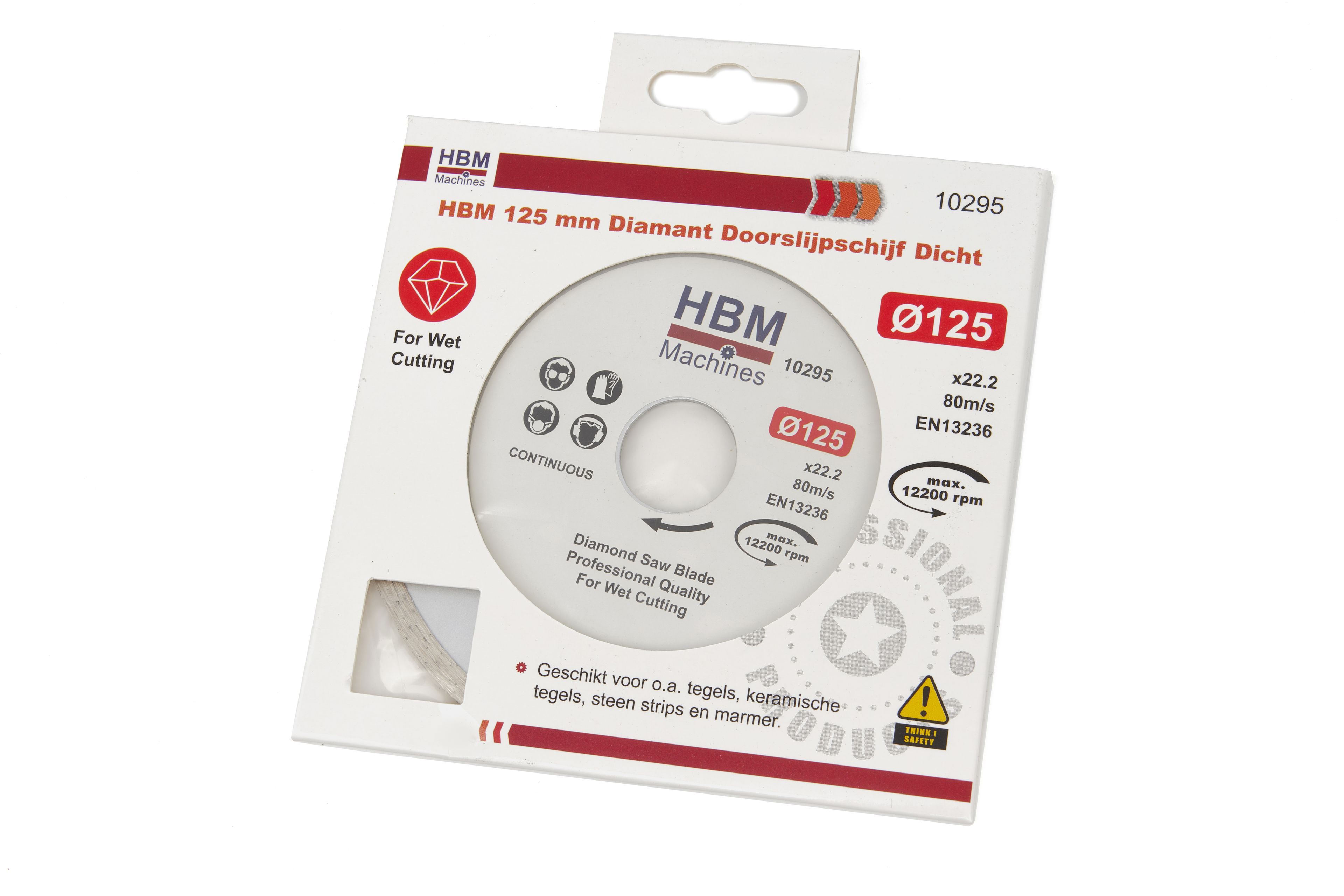 Disques à tronçonner HBM Diamant 125 mm | Fermé Image 5