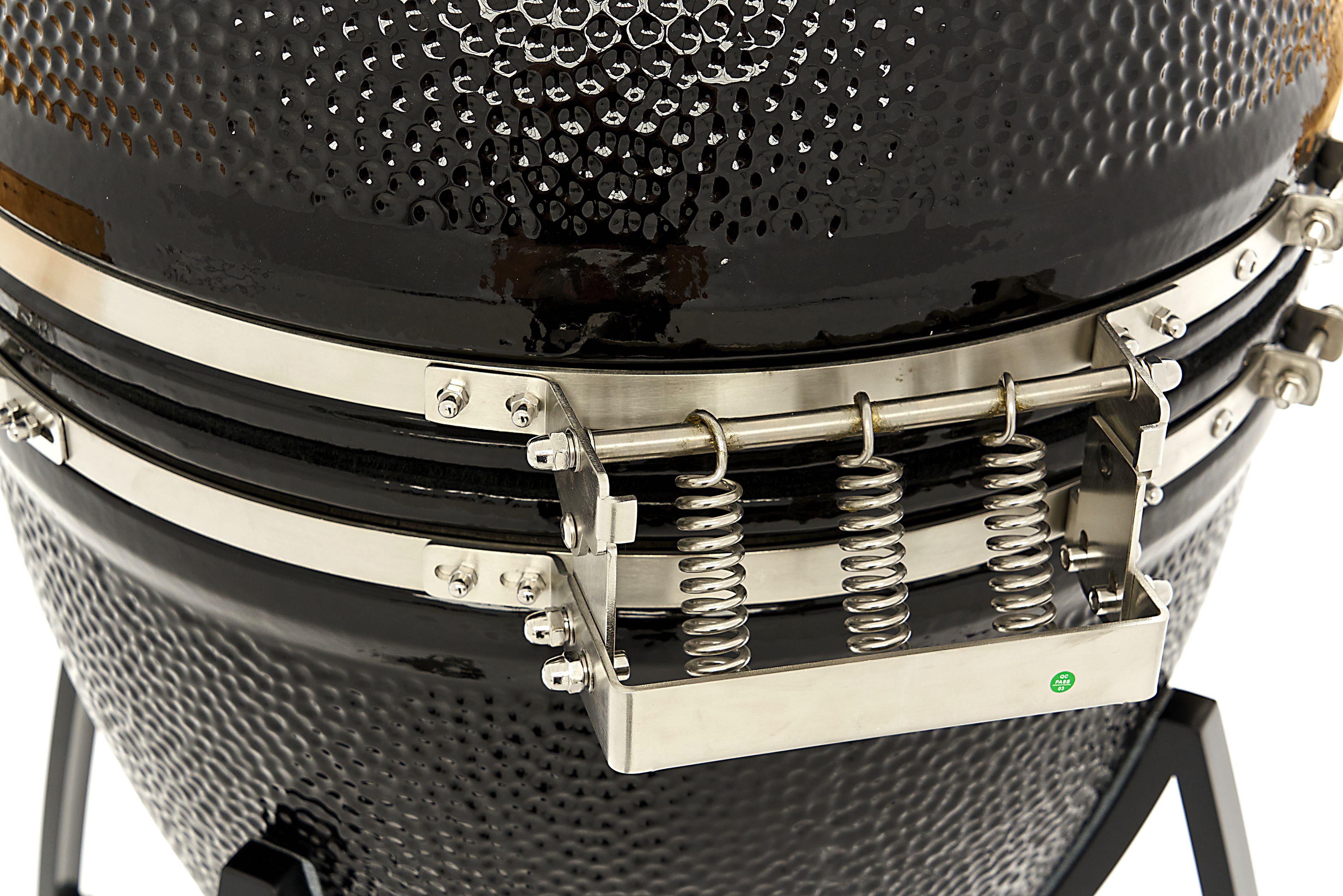 Barbecue en céramique de 68 cm sur roulettes Black Edition Image 21