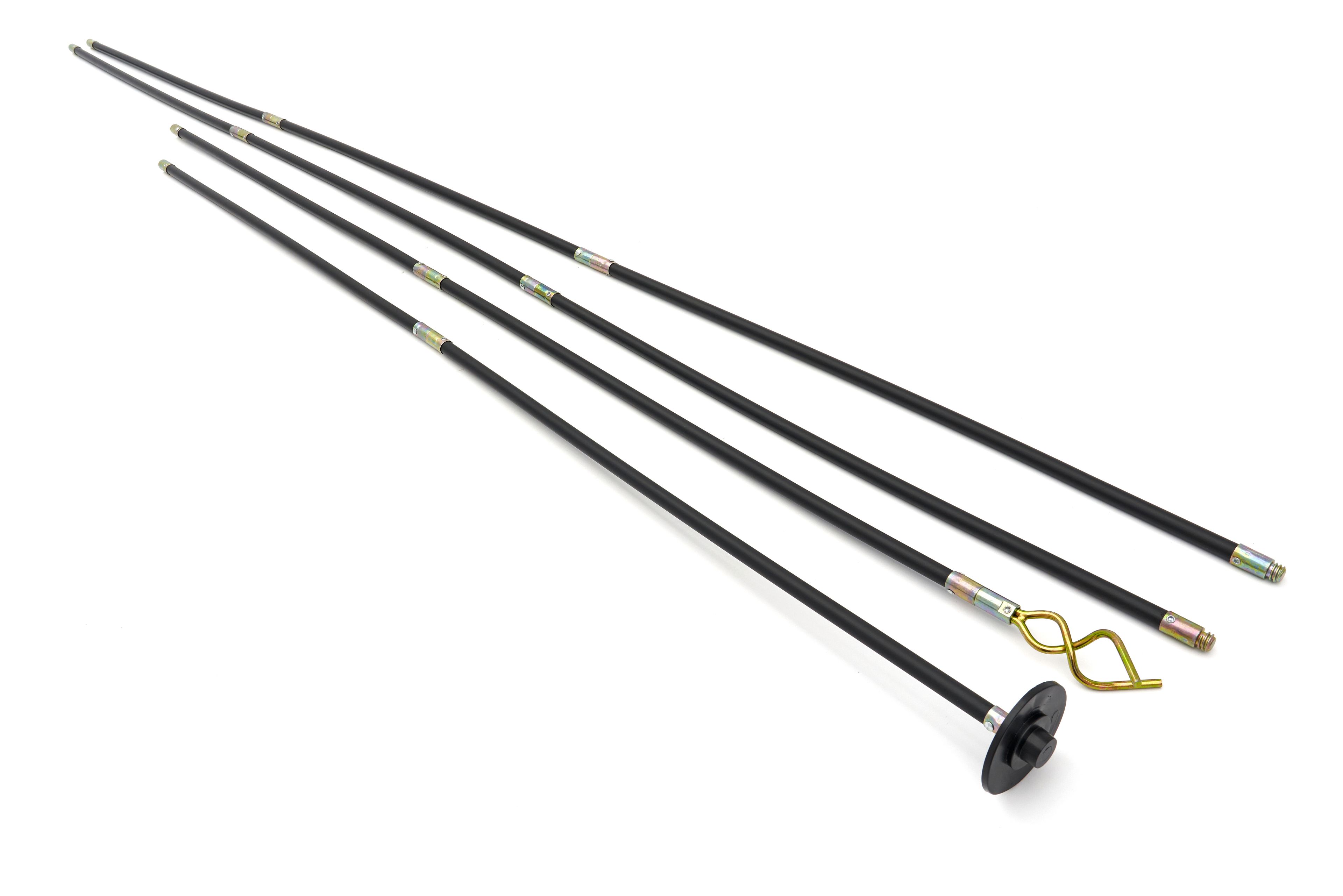 HBM 10 Delige Rioolontstopperset, Afvoerpijpontstopper met Vergrendelstaven Systeem Tot 9,2 Meter Image 2