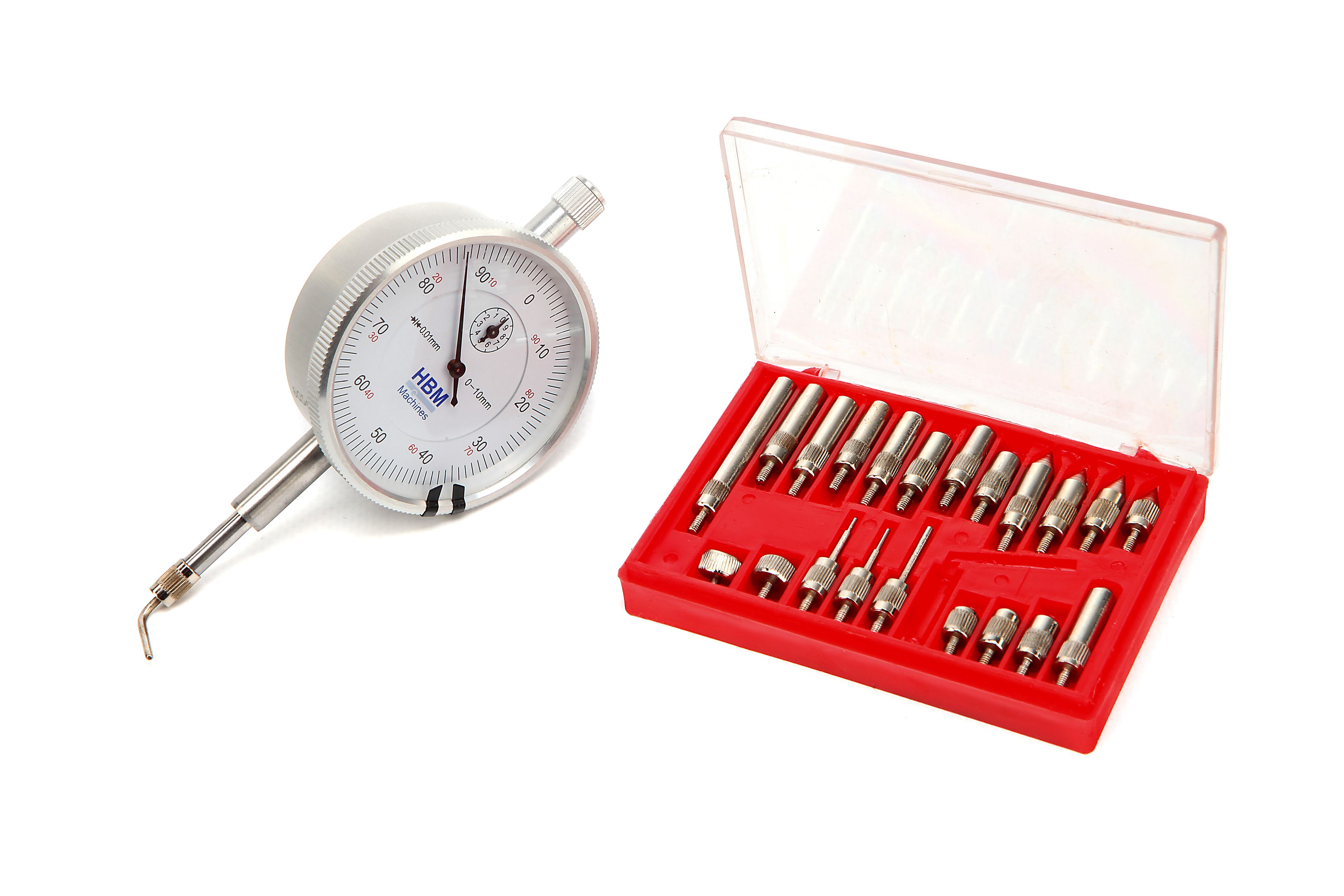 HBM 22 Delige Verlengstiftenset voor Meetklok Image 2