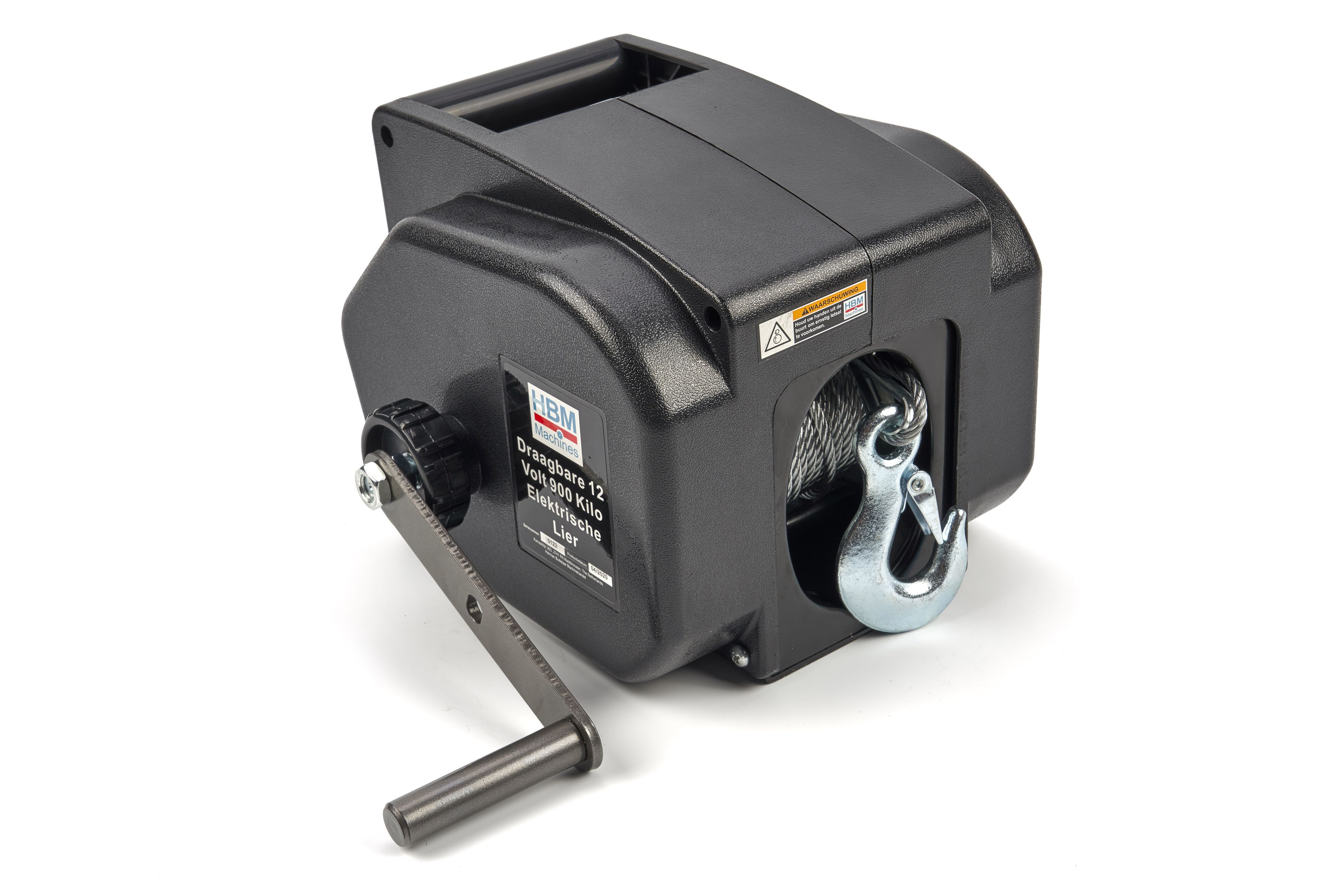 HBM draagbare elektrische lier 12 Volt 900 kg Image 13