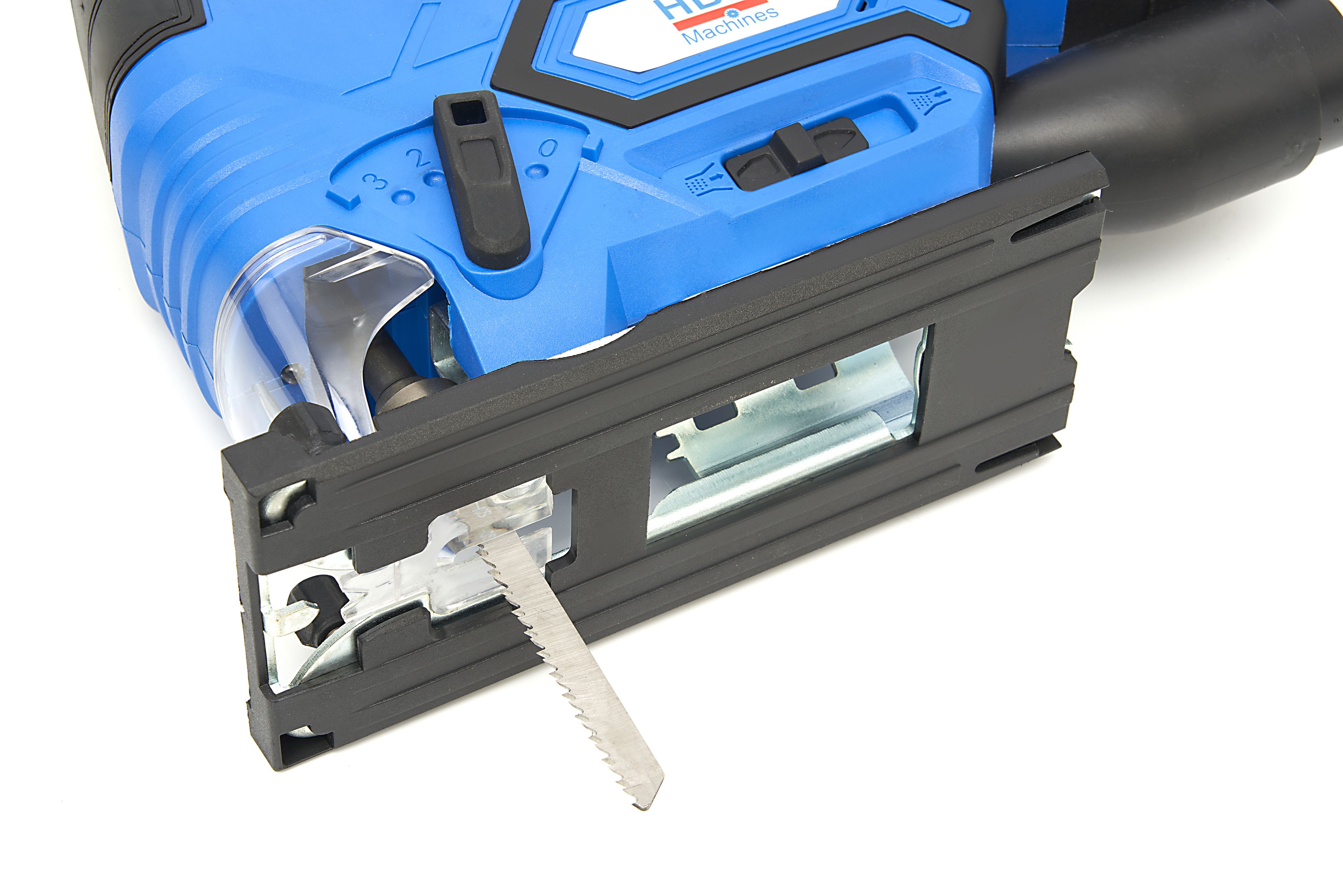 Scie sauteuse professionnelle HBM 20 Volt 4.0AH Accu avec 2 batteries Li-Ion Image 10