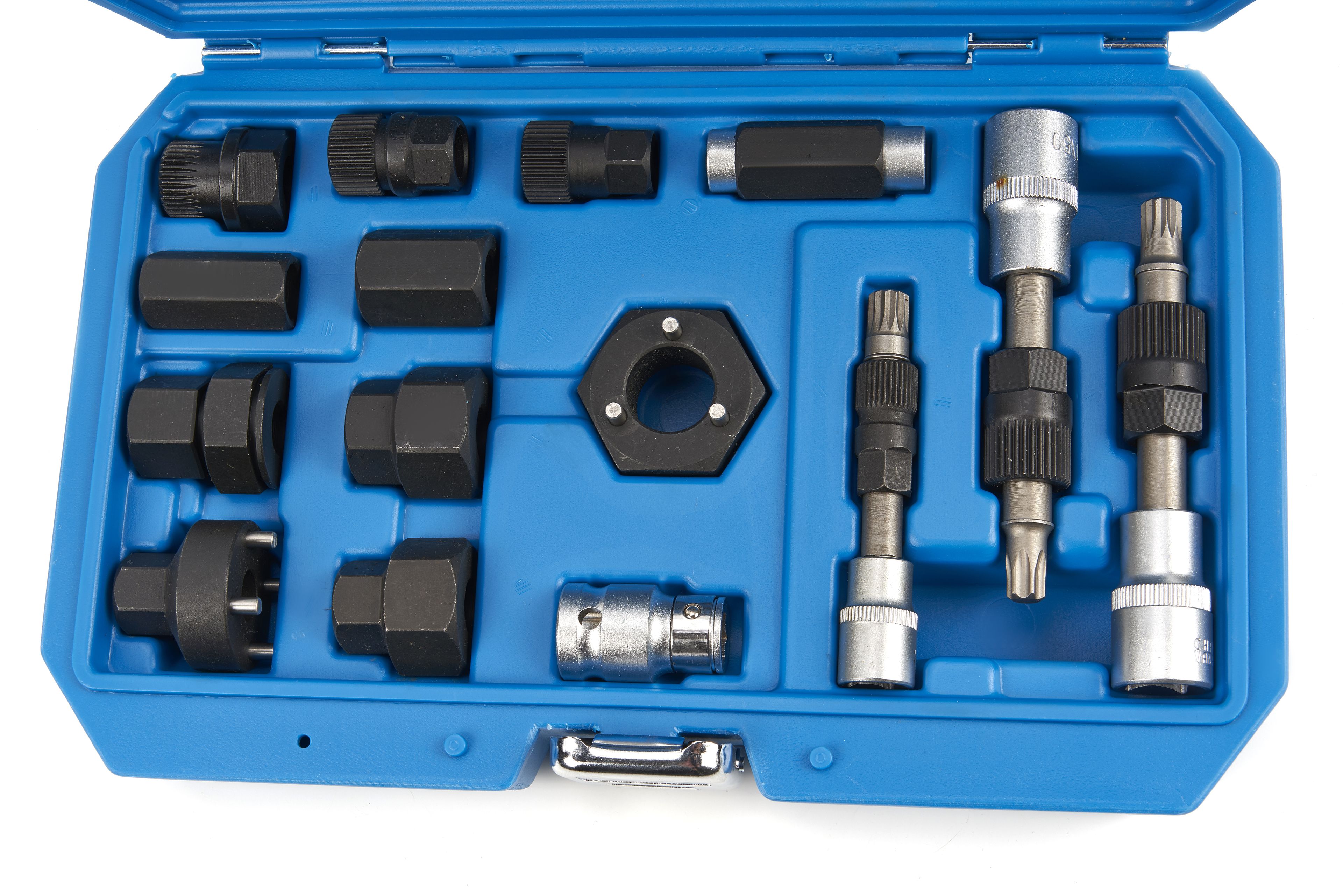 HBM coffret démontage et montage poulie d’alternateur 23 pièces Image 2