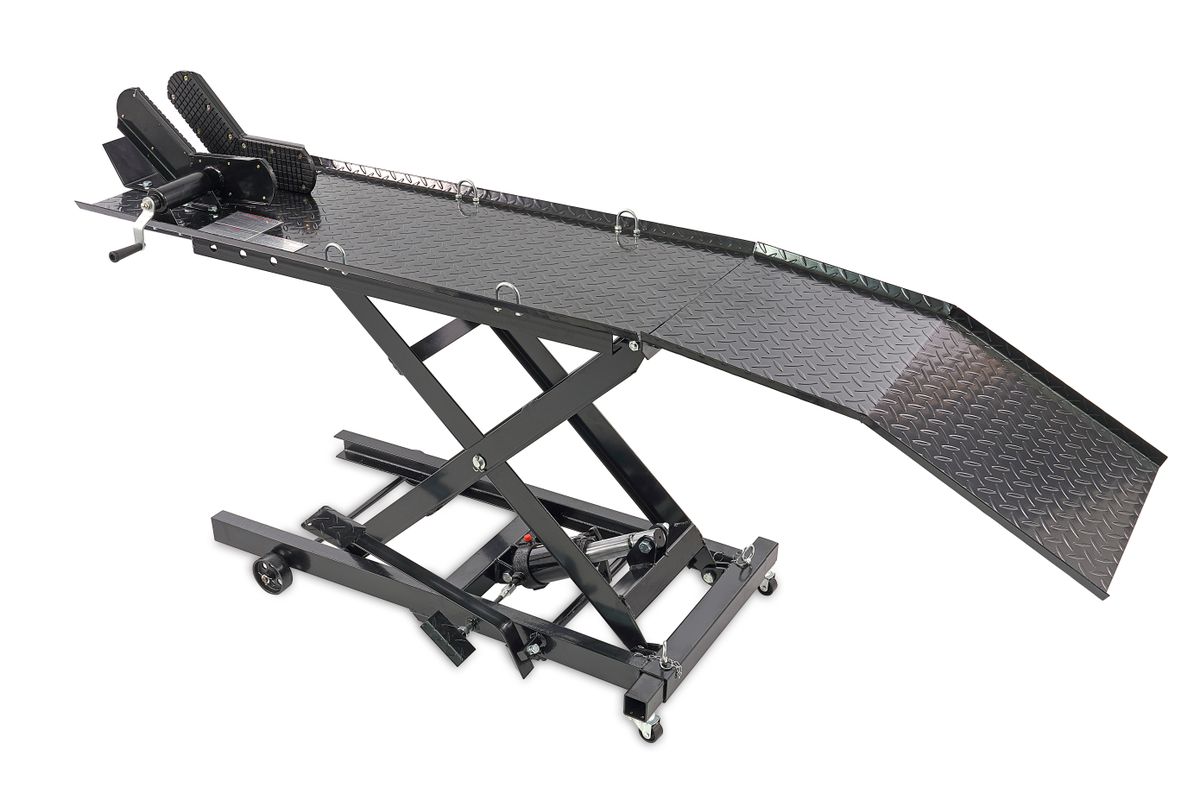 HBM 360 kg Motorheftafel - Zwart