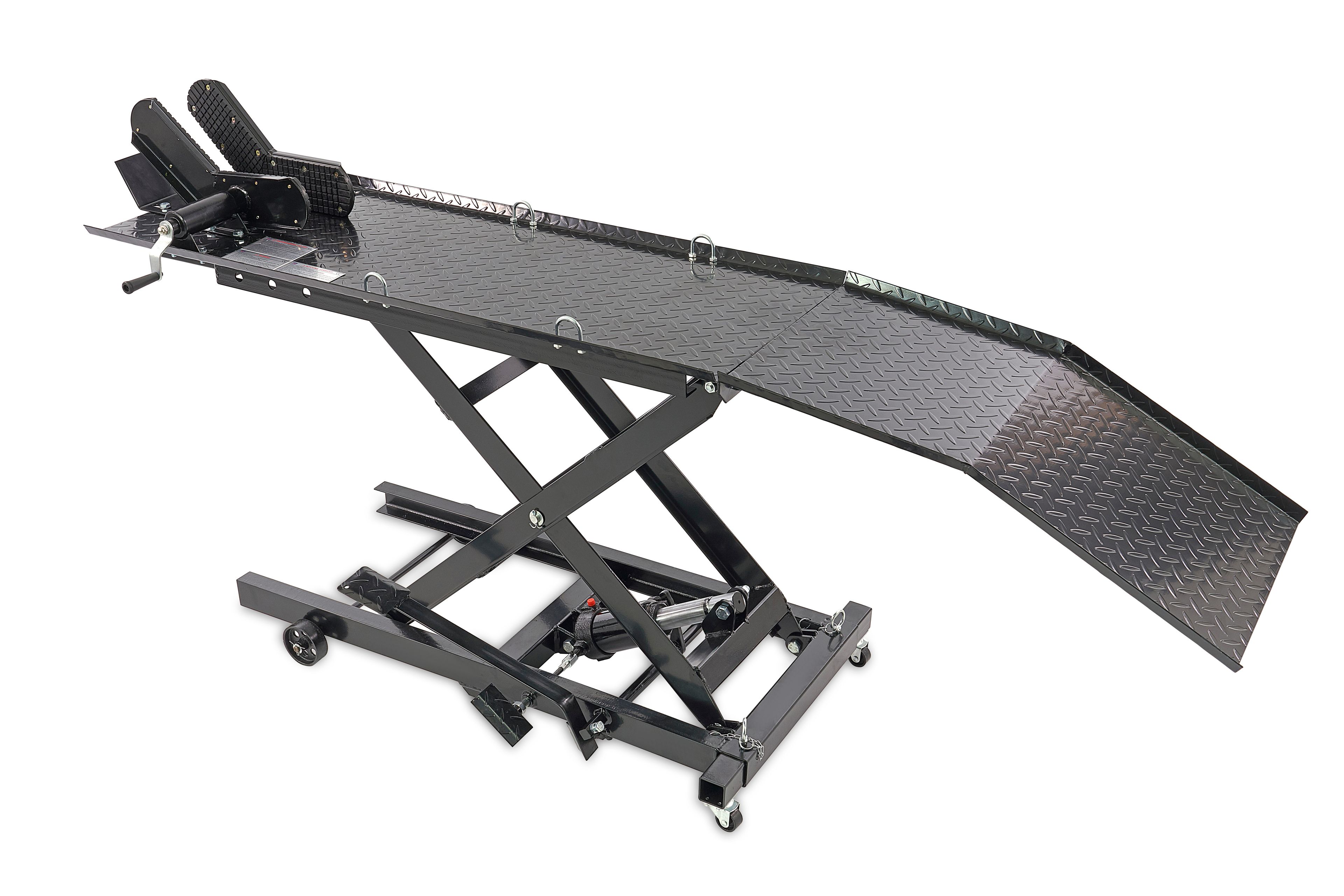 HBM Table élévatrice moto 360 kg – Noir