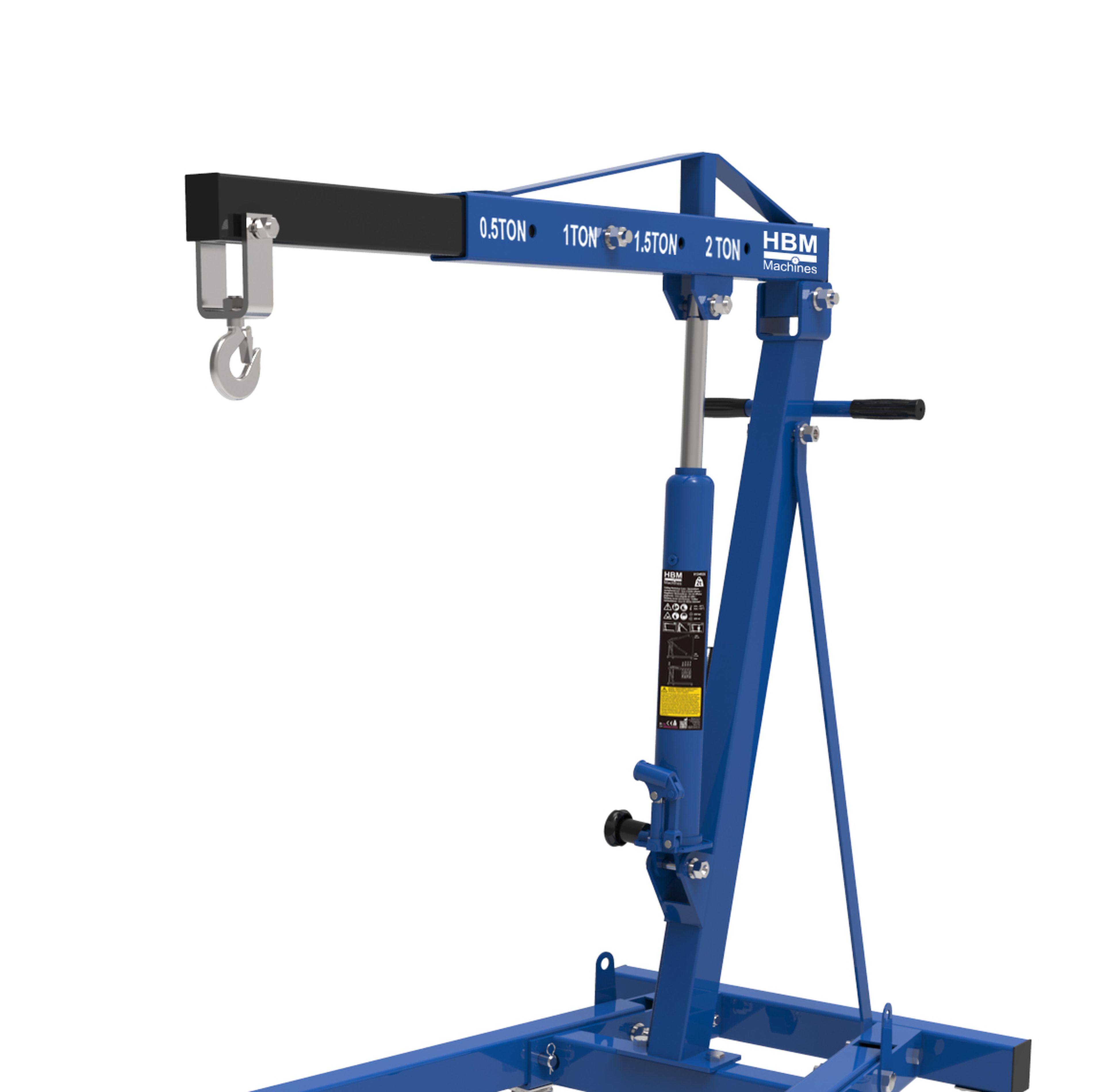 HBM Grue d’atelier pliable 2 tonnes Image 7