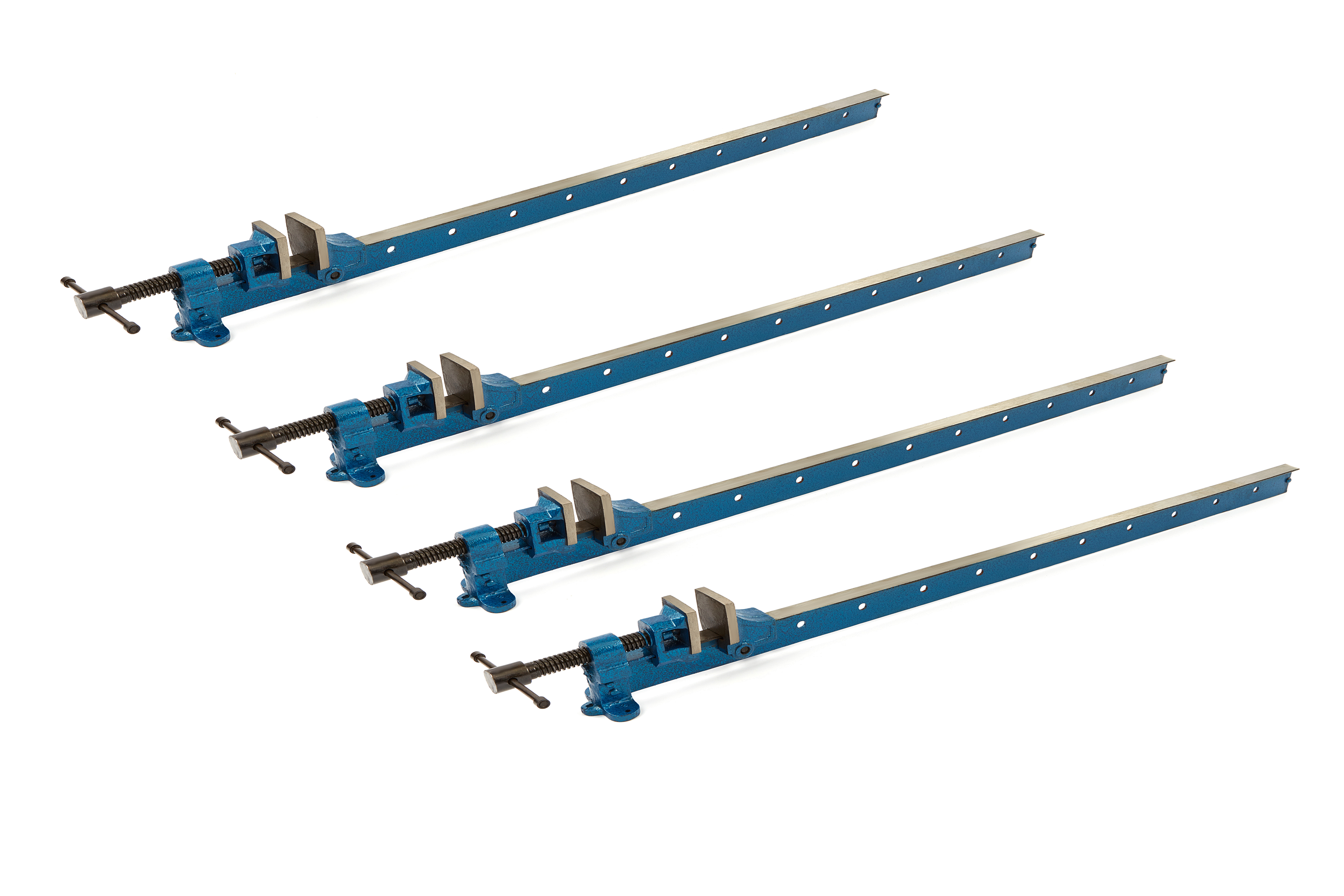 Serre-joints longs HBM, en T, 900 mm, 4 pièces