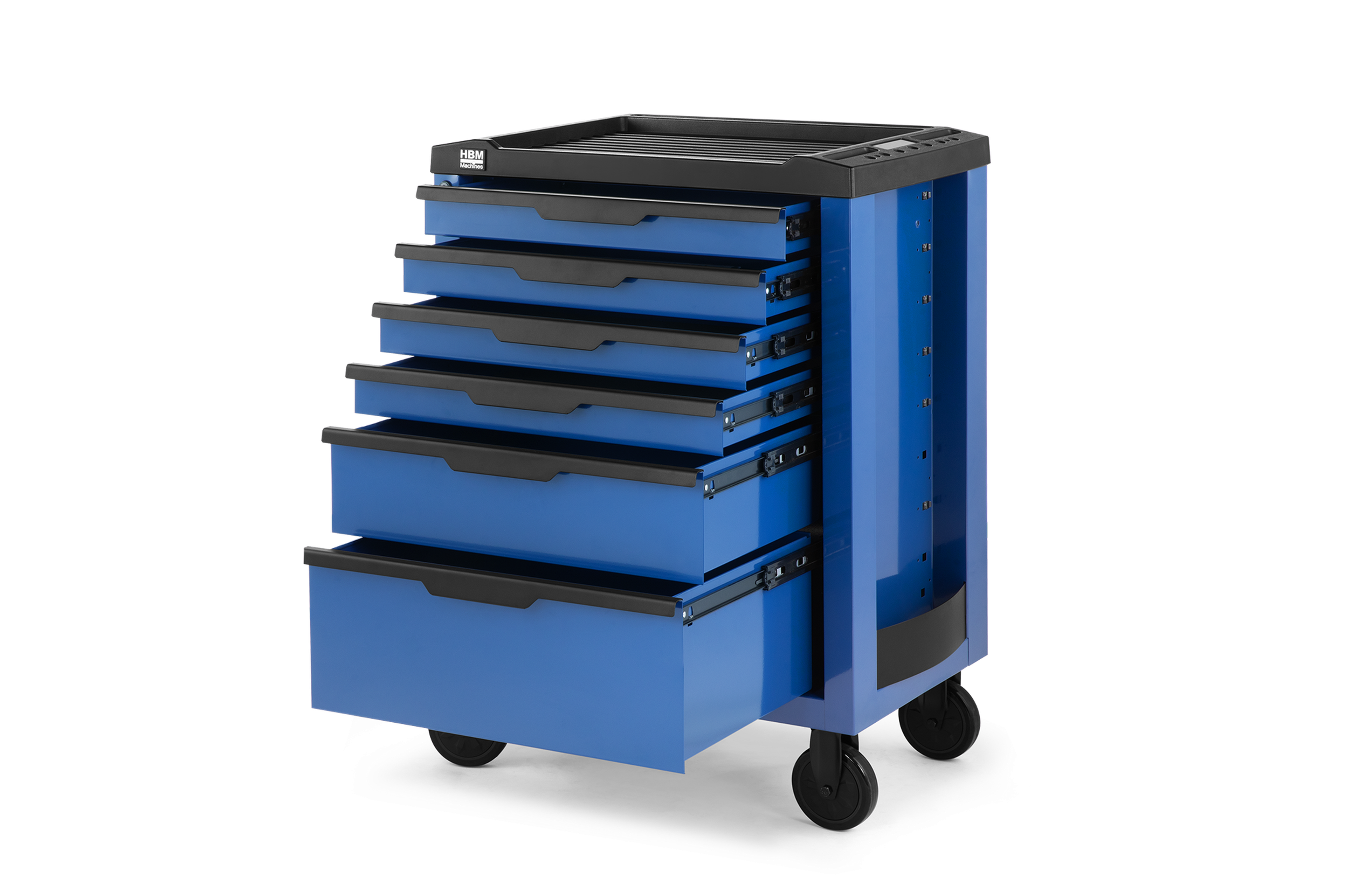HBM Werkzeugwagen 6 Schubladen, 70,8 cm, blau Image 4