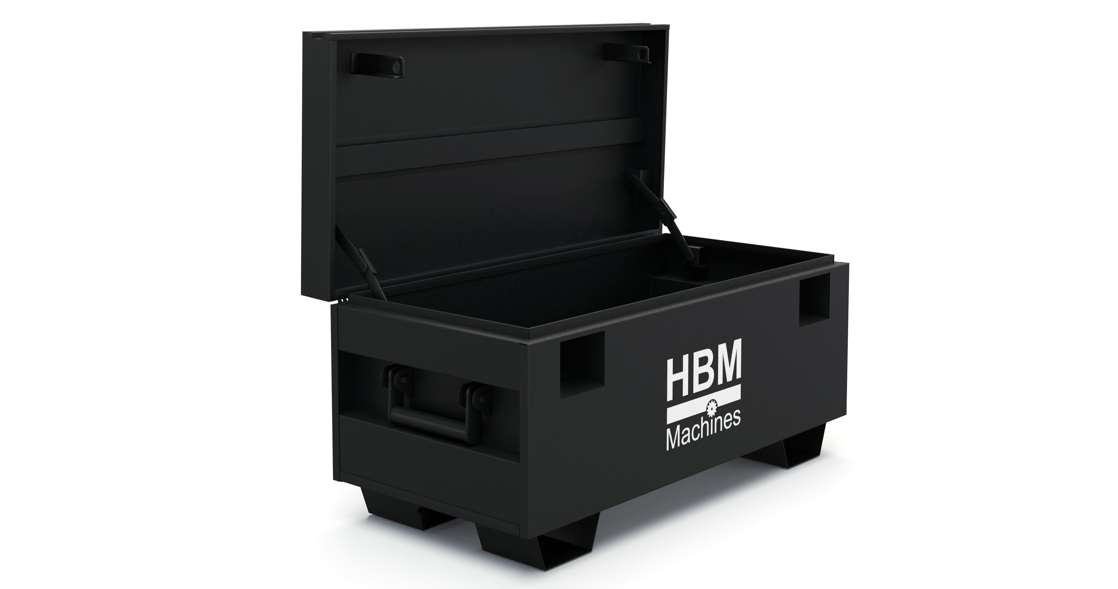Boîte de rangement d'atelier HBM, noir Image 3