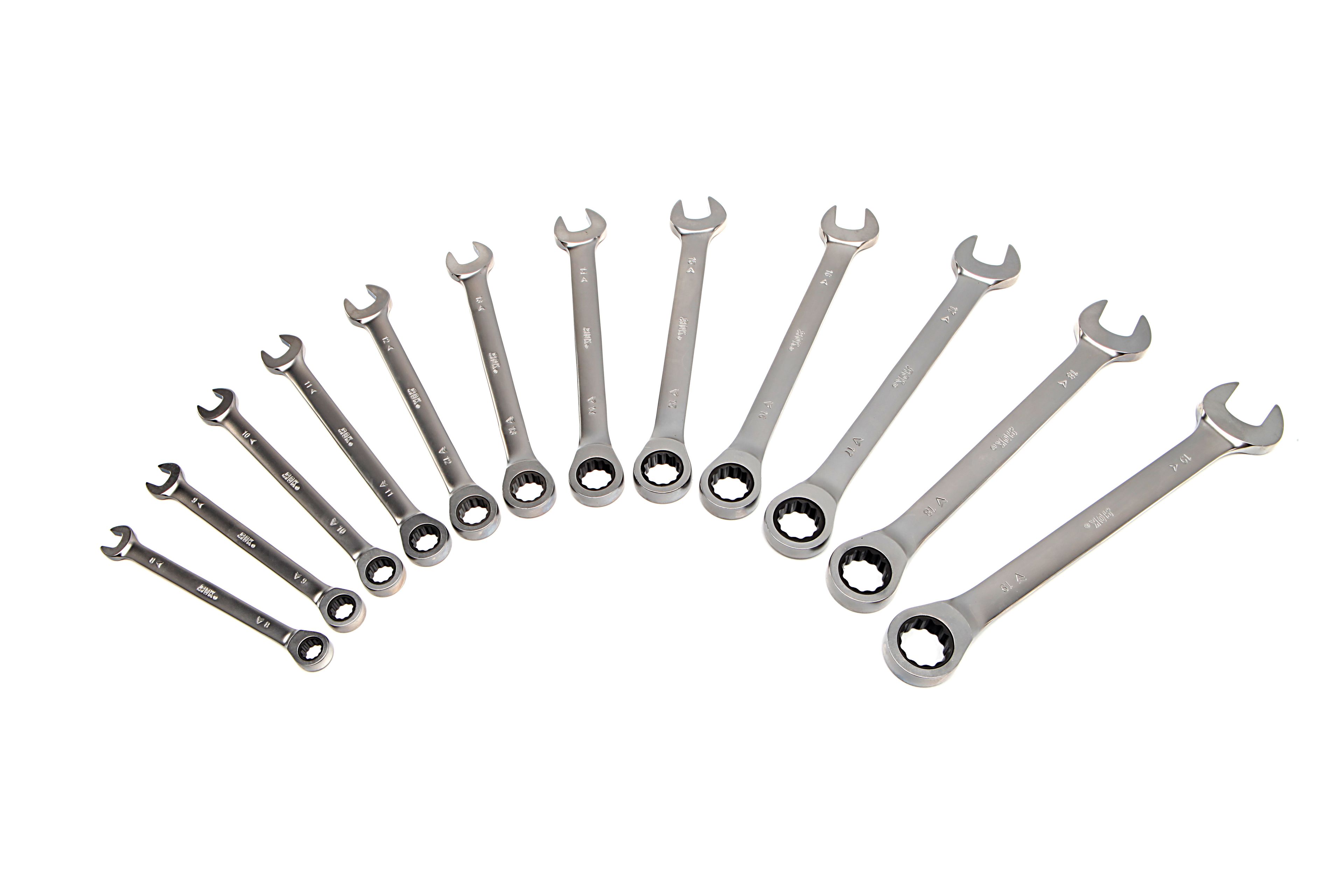 AOK Professional Ring Ratchet - Clés à fourche