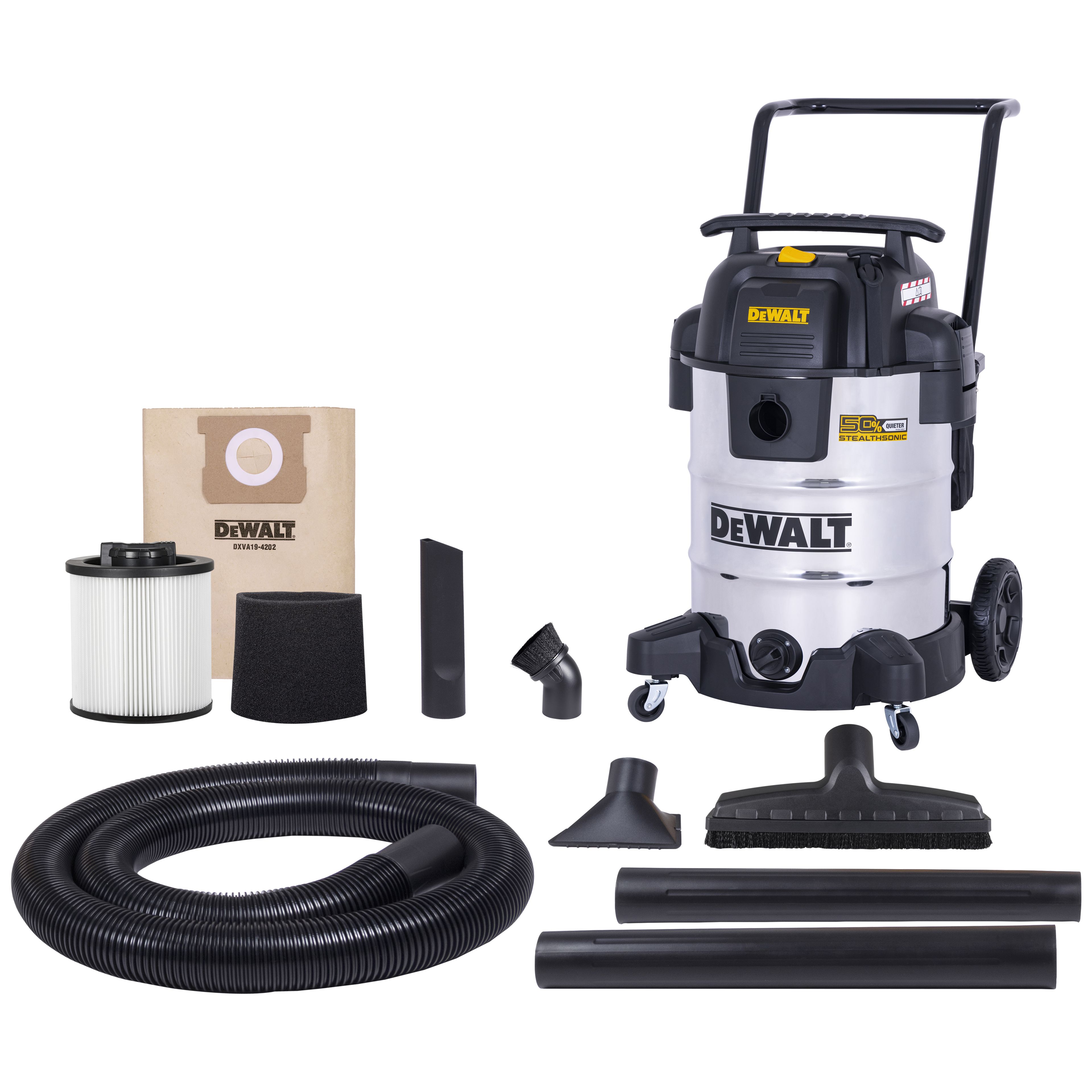 DeWalt aspirador de obra seco/húmedo 61L, DXV61S-QT Image 7