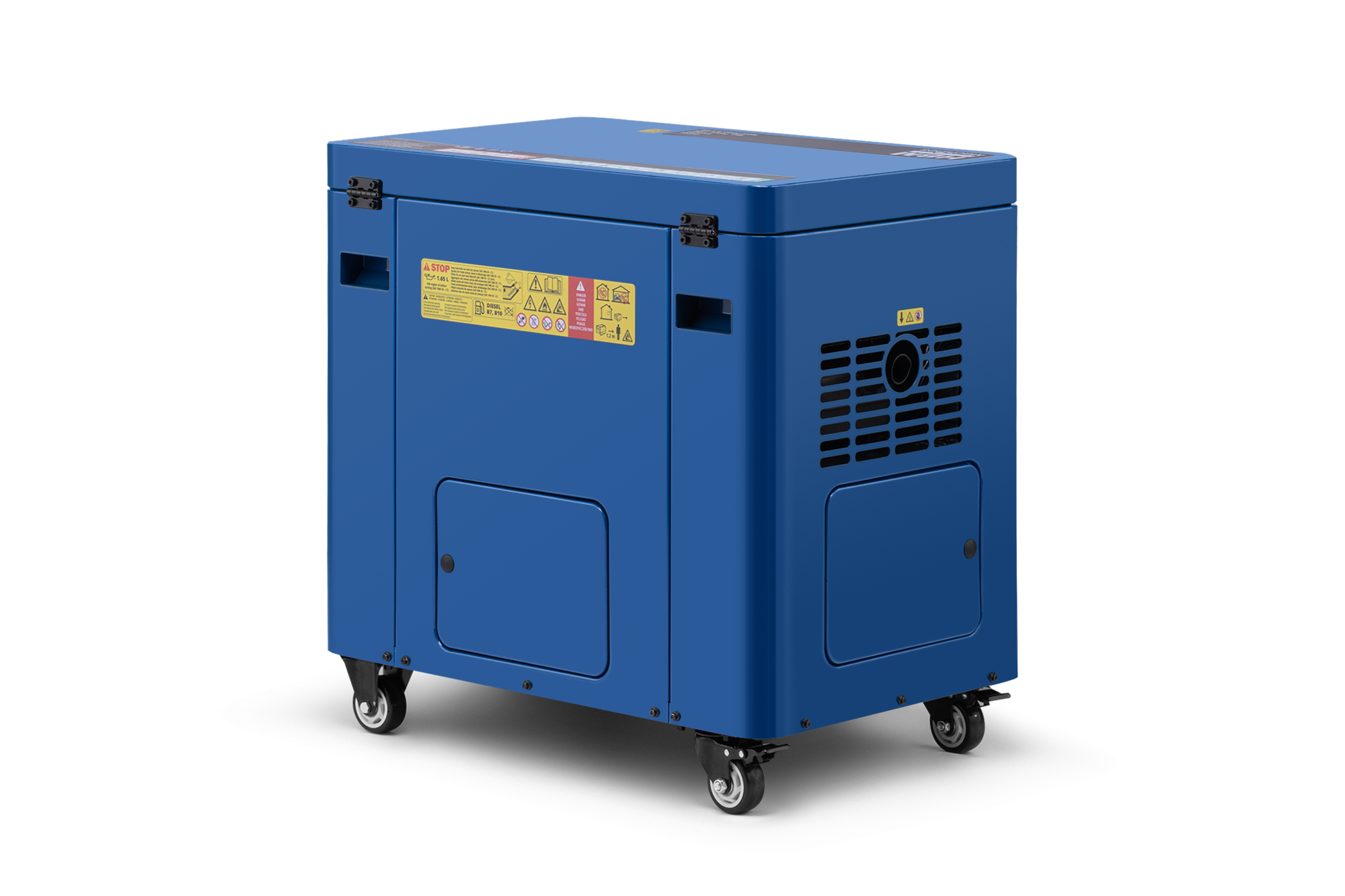 HBM générateur diesel avec moteur diesel de 532 cm³ 230V/400V 7000W Image 4