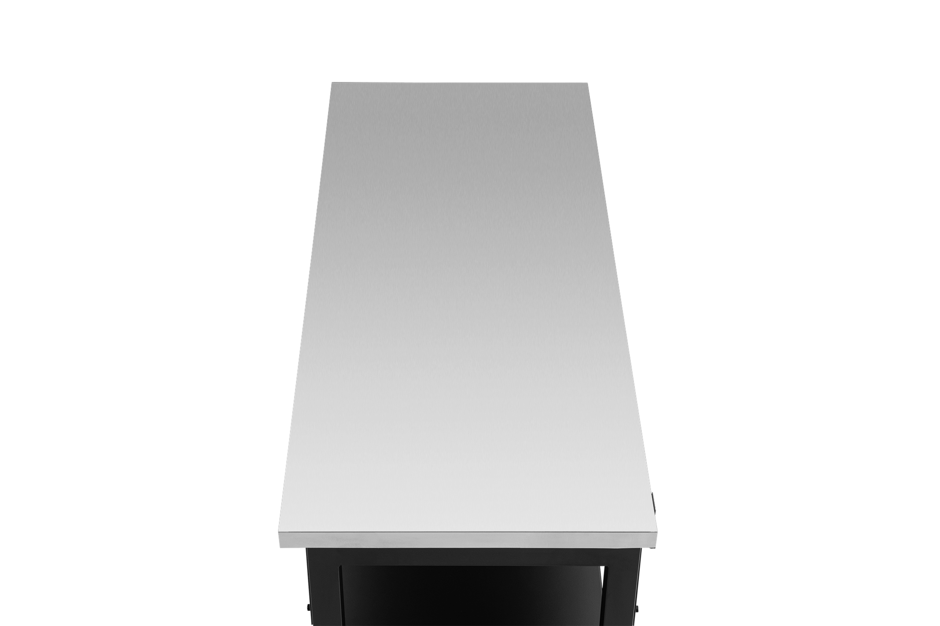 HBM Arbeitstisch Edelstahl 152 cm Image 6