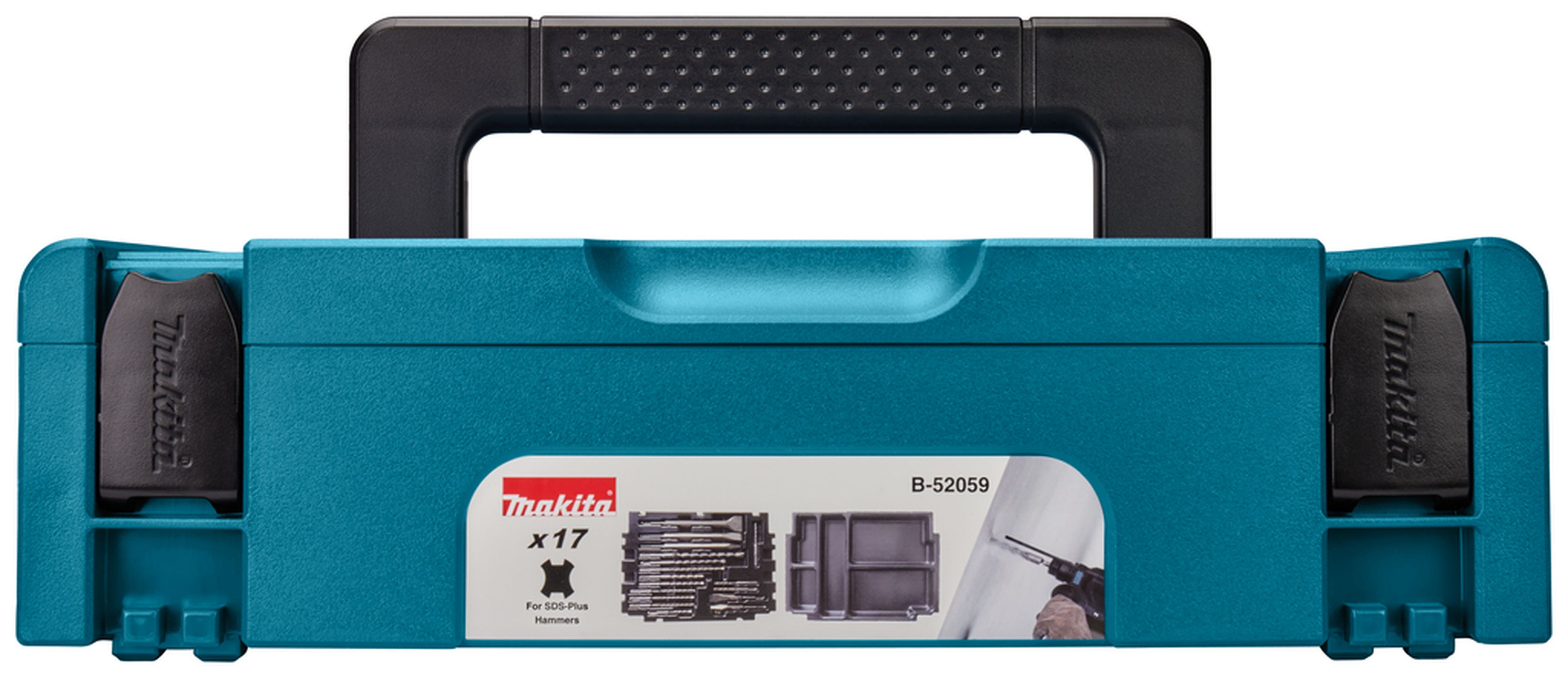 Makita Coffret Forets/Burins Béton 17 Pièces SDS+ B-52059 Image 8