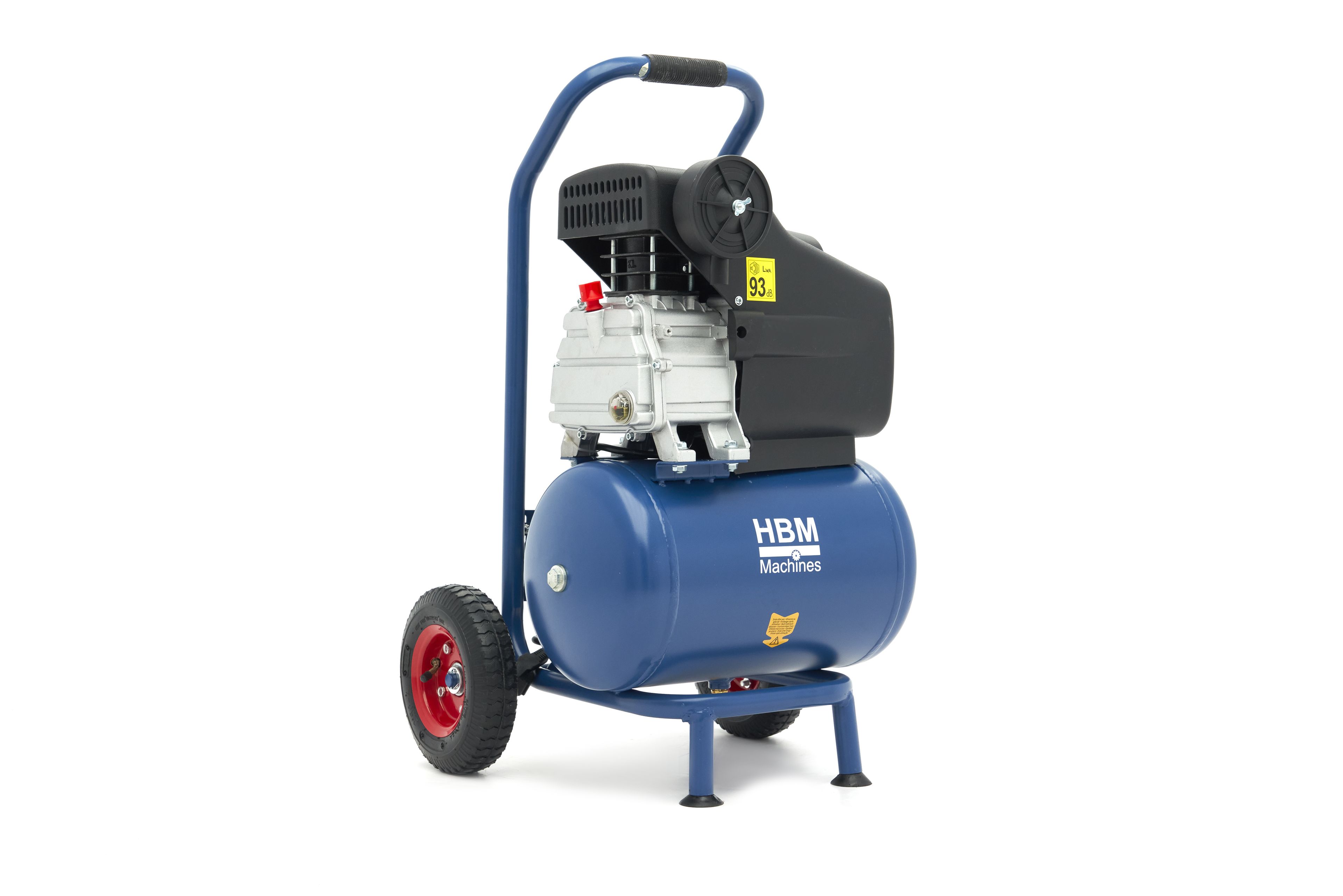 HBM oliegesmeerde compressor 16 liter Image 8