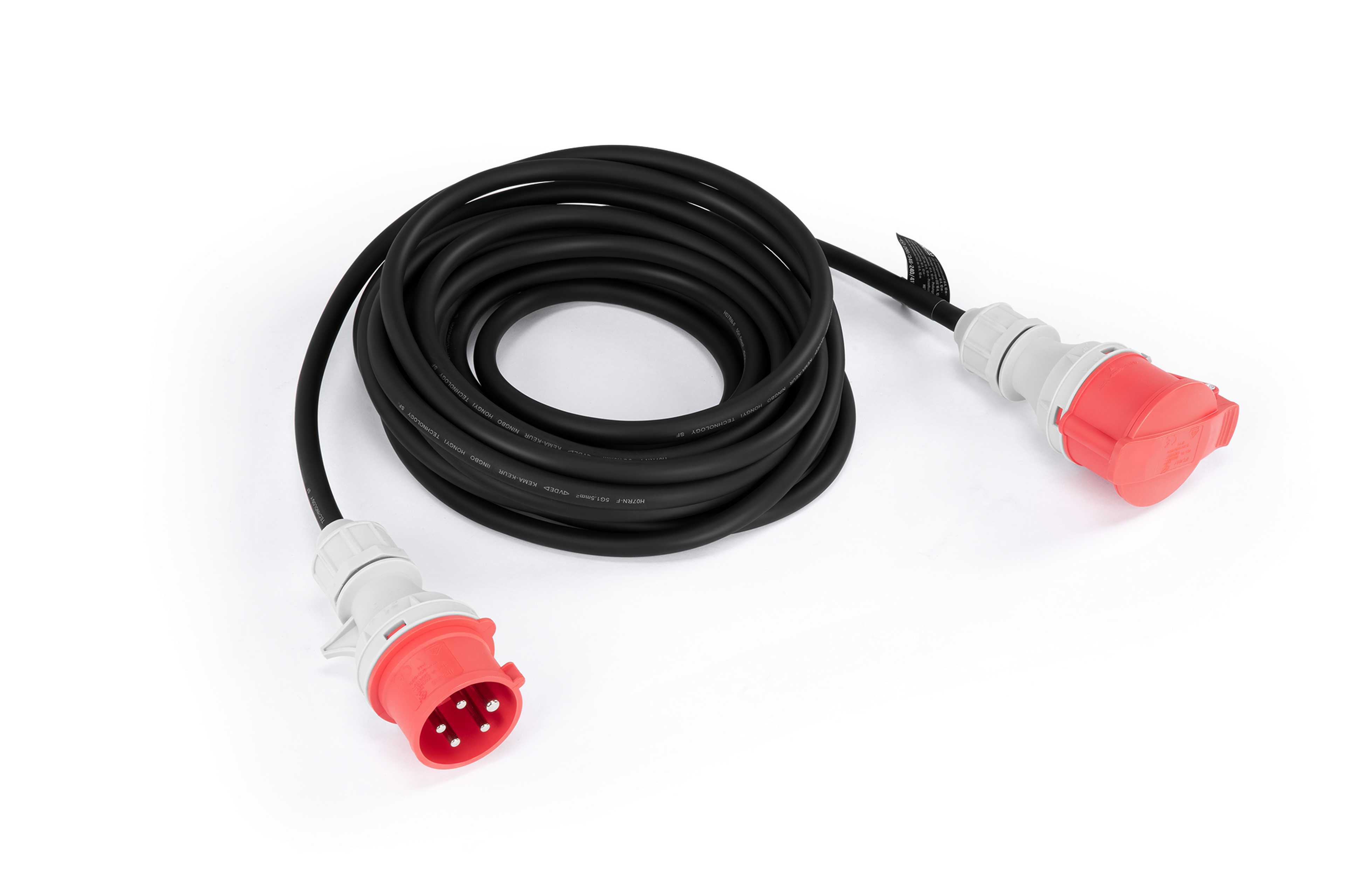 HBM CEE verlengsnoer 16A H07RN-F 5G1.5mm² IP44
