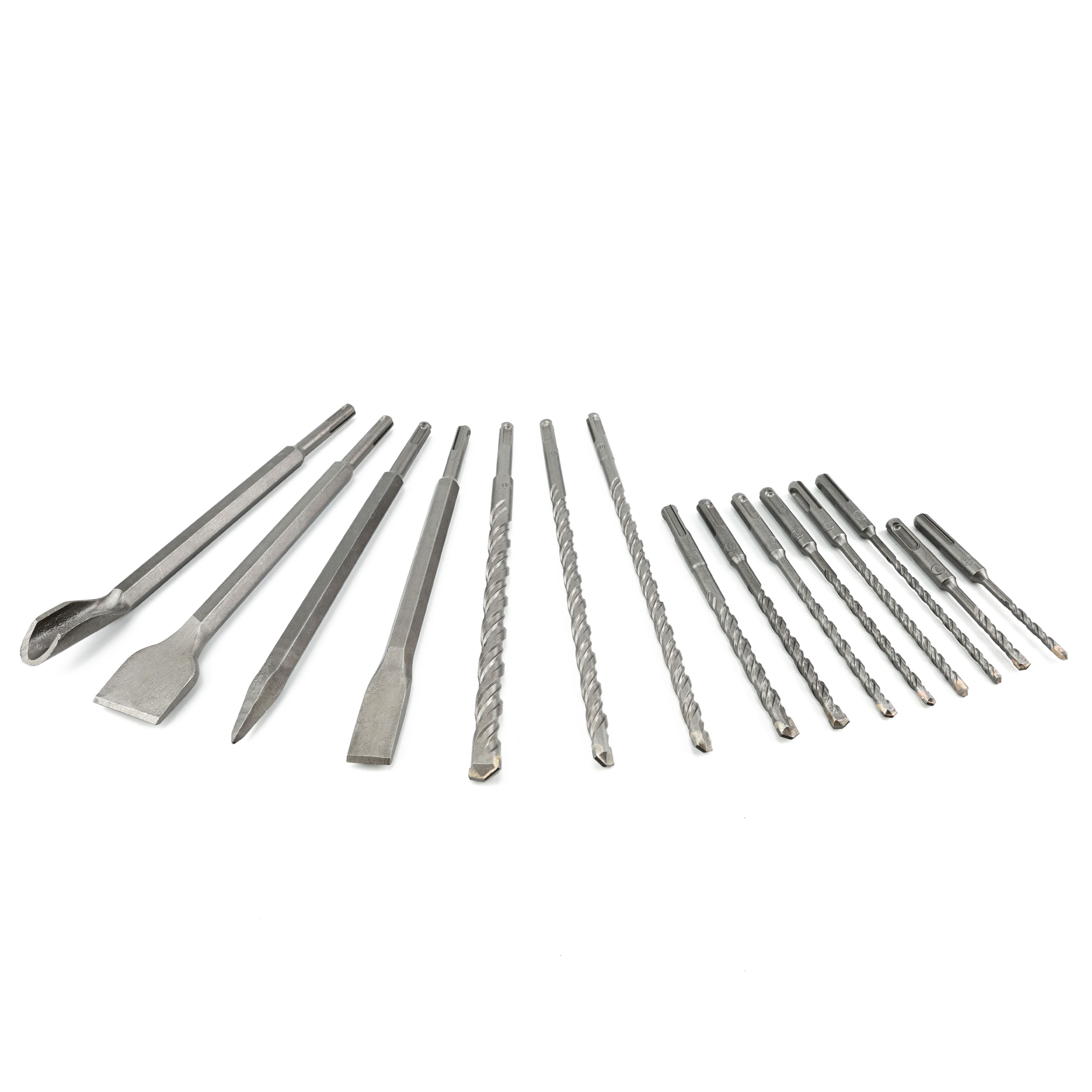 Set di punte per calcestruzzo HBM SDS-Plus 2, 11 pezzi Image 5