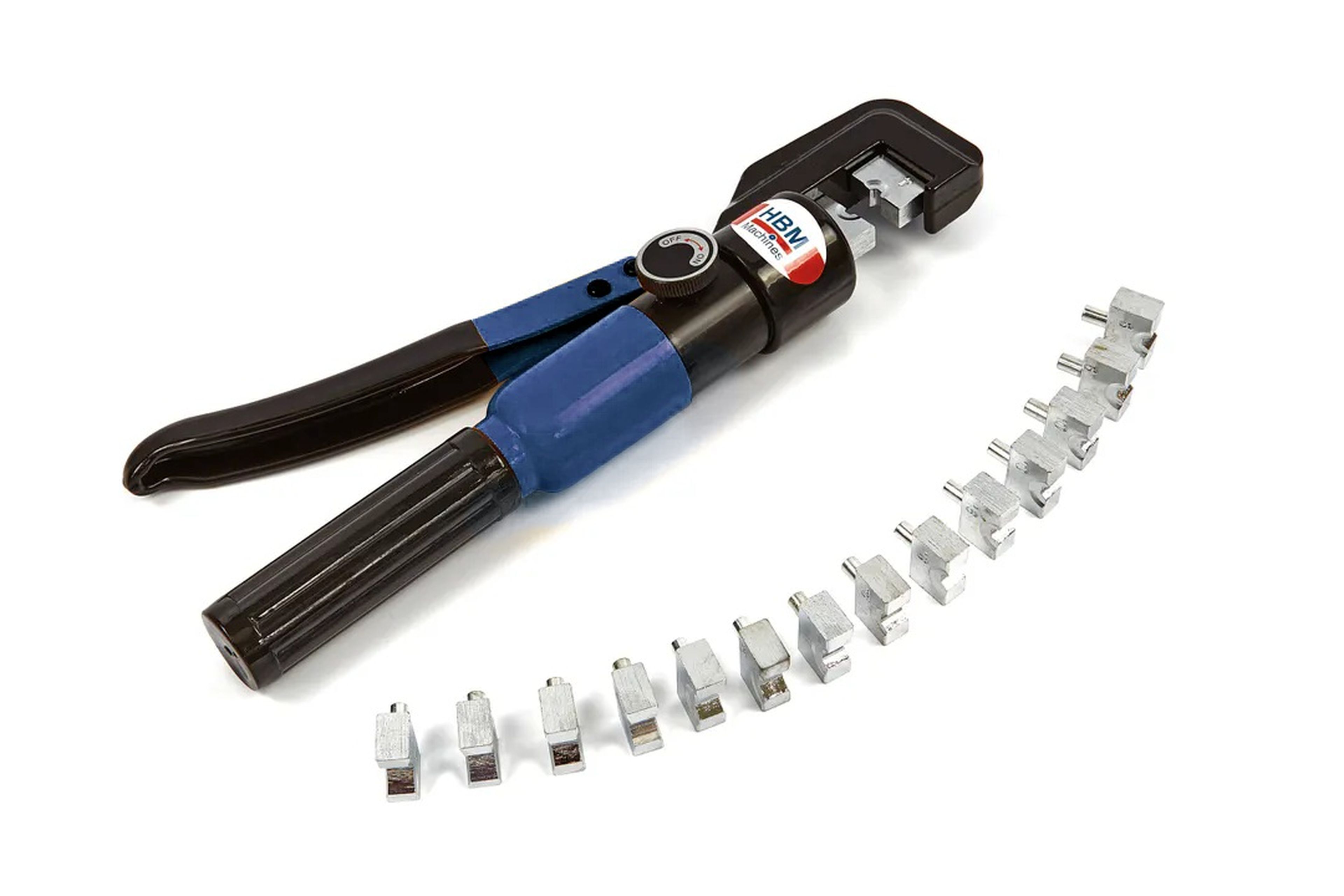 Pince à sertir hydraulique 6 Tonnes HBM 4 - 70 mm2 Image 2