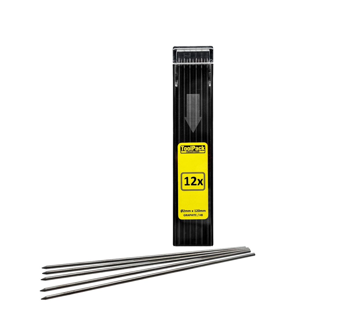 ToolPack Nachfüllpackung für HB-Graphitstifte (12x)