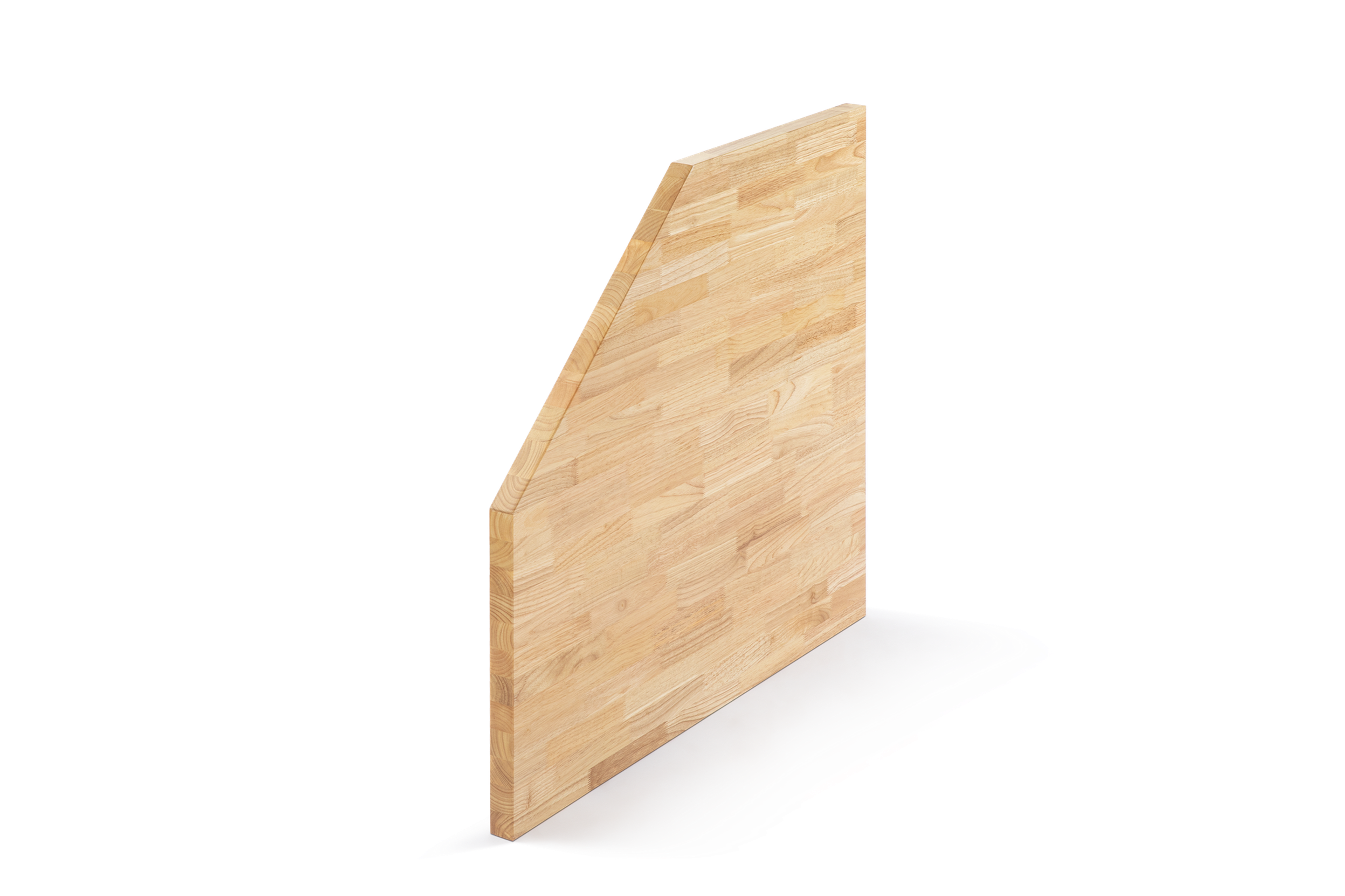 HBM 87 cm Massivholz-Eckarbeitsplatte für Werkstattausrüstung Image 2