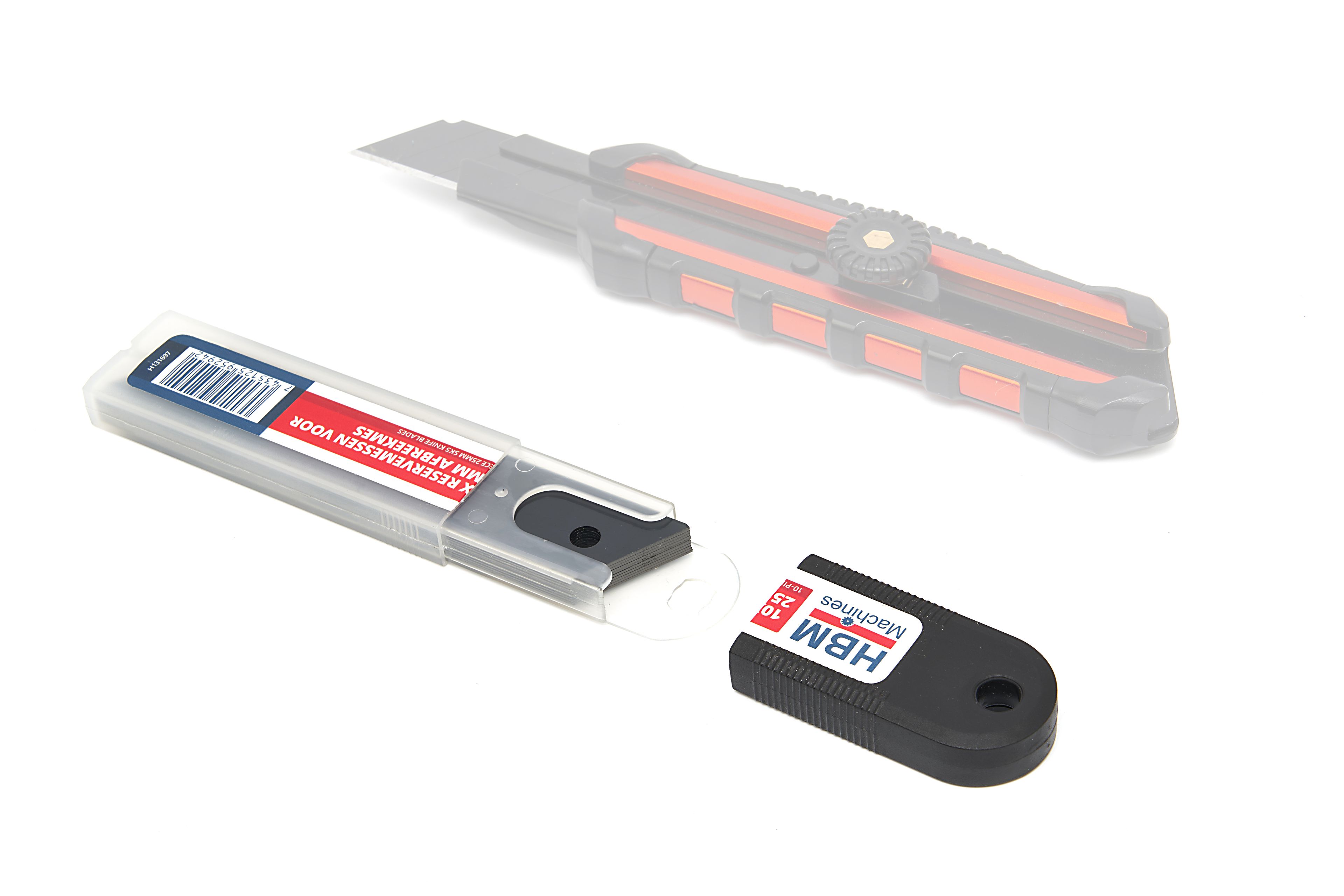 Lame di ricambio HBM 10 pezzi per coltello con impugnatura morbida da 25 mm Image 3