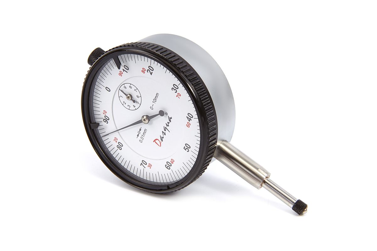 Dasqua Professional 0,01 mm Course 10 mm Comparateur