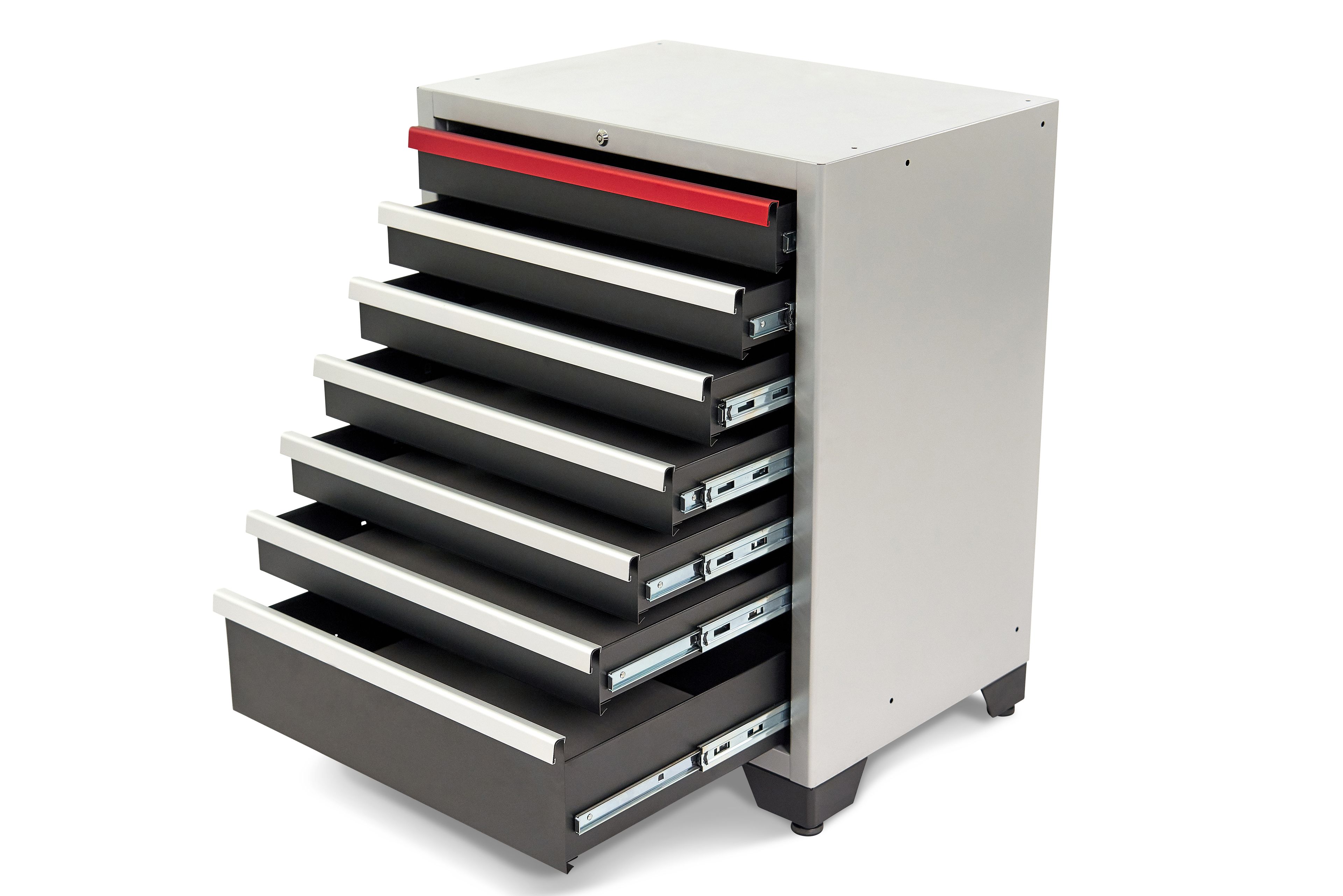 HBM Armadio portautensili professionale deluxe a 7 cassetti per l'arredamento di officine Image 5