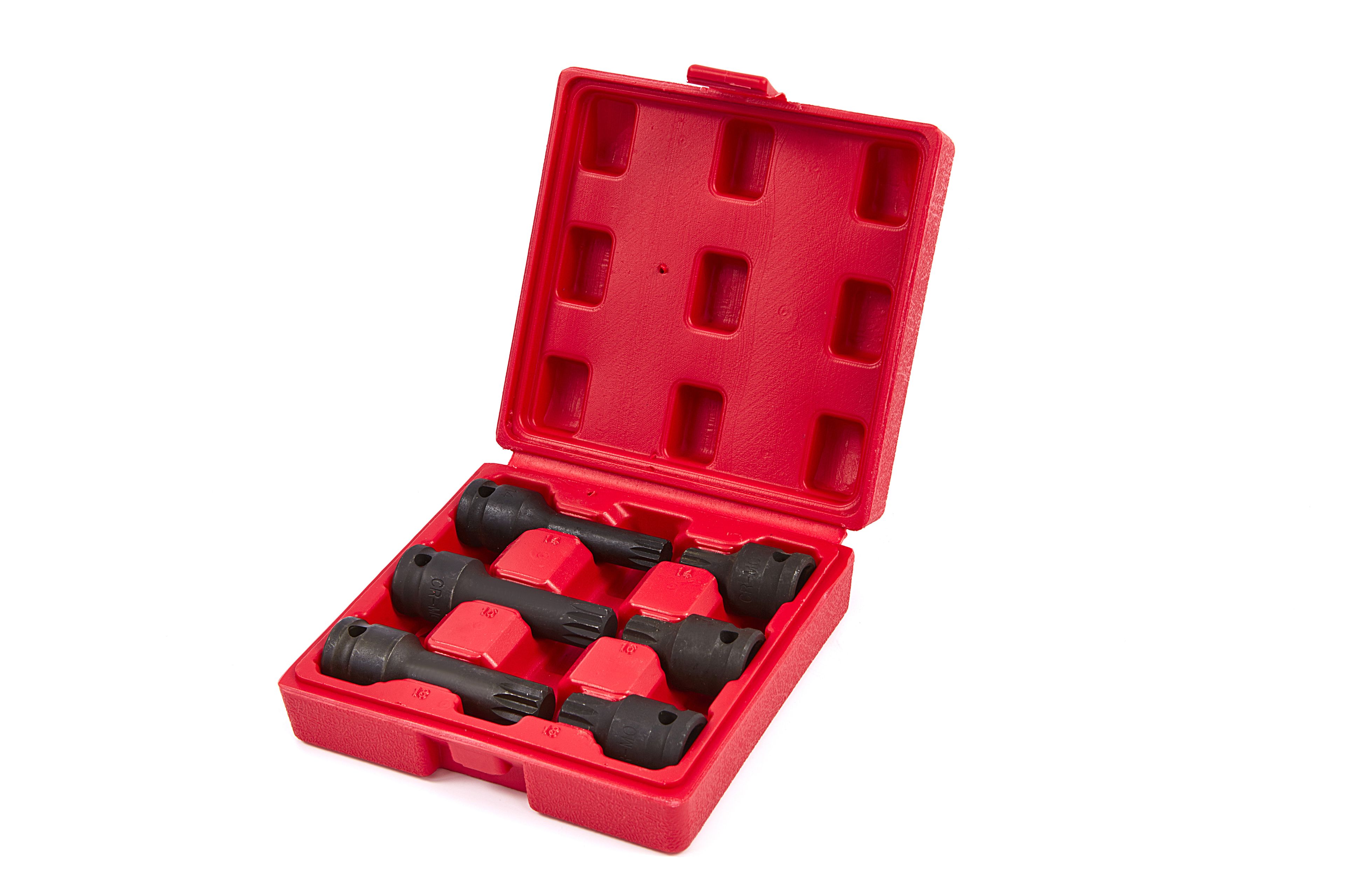 Juego de llaves de spline de 6 piezas HBM