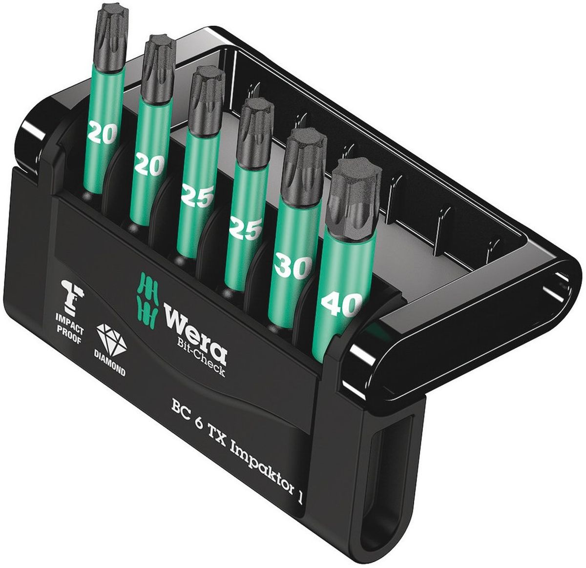Wera Bit-Check Impaktor 6 TX