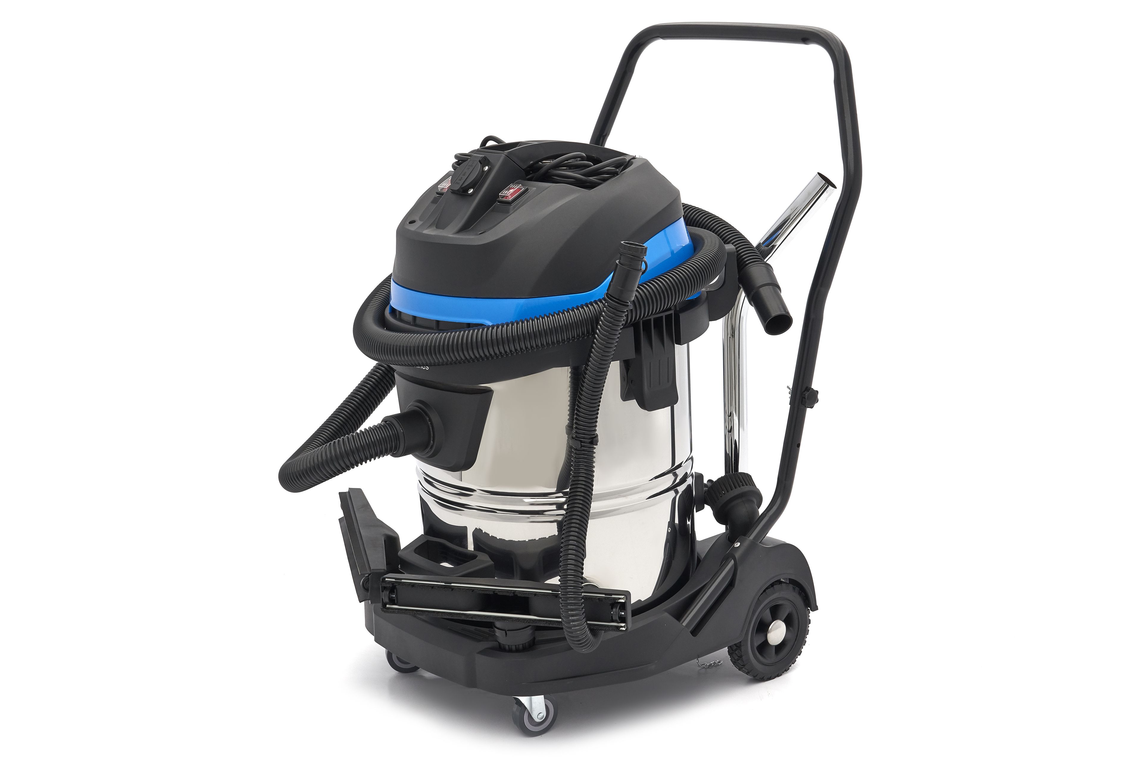 HBM 60 Liter 2400 W Professionele Bouwstofzuiger met 2 motoren Image 4